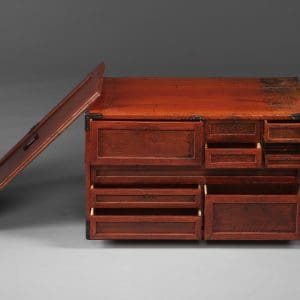 Merchants document cabinet of drawers