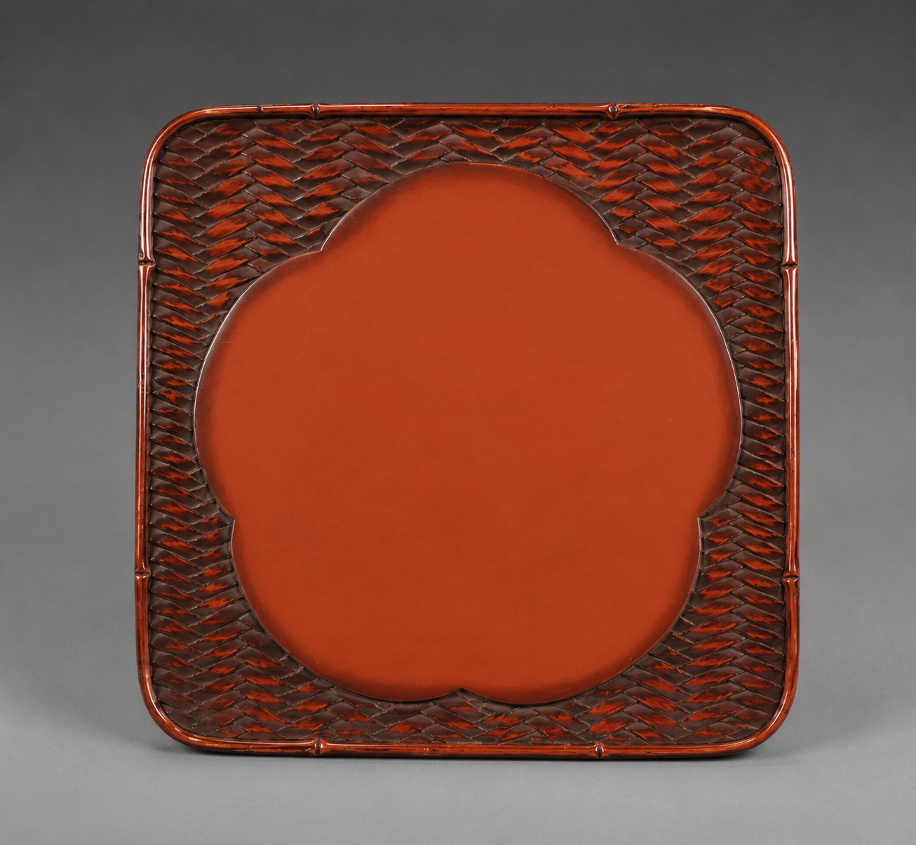 Takaoka lacquer serving trays 5 pcs - Image 6