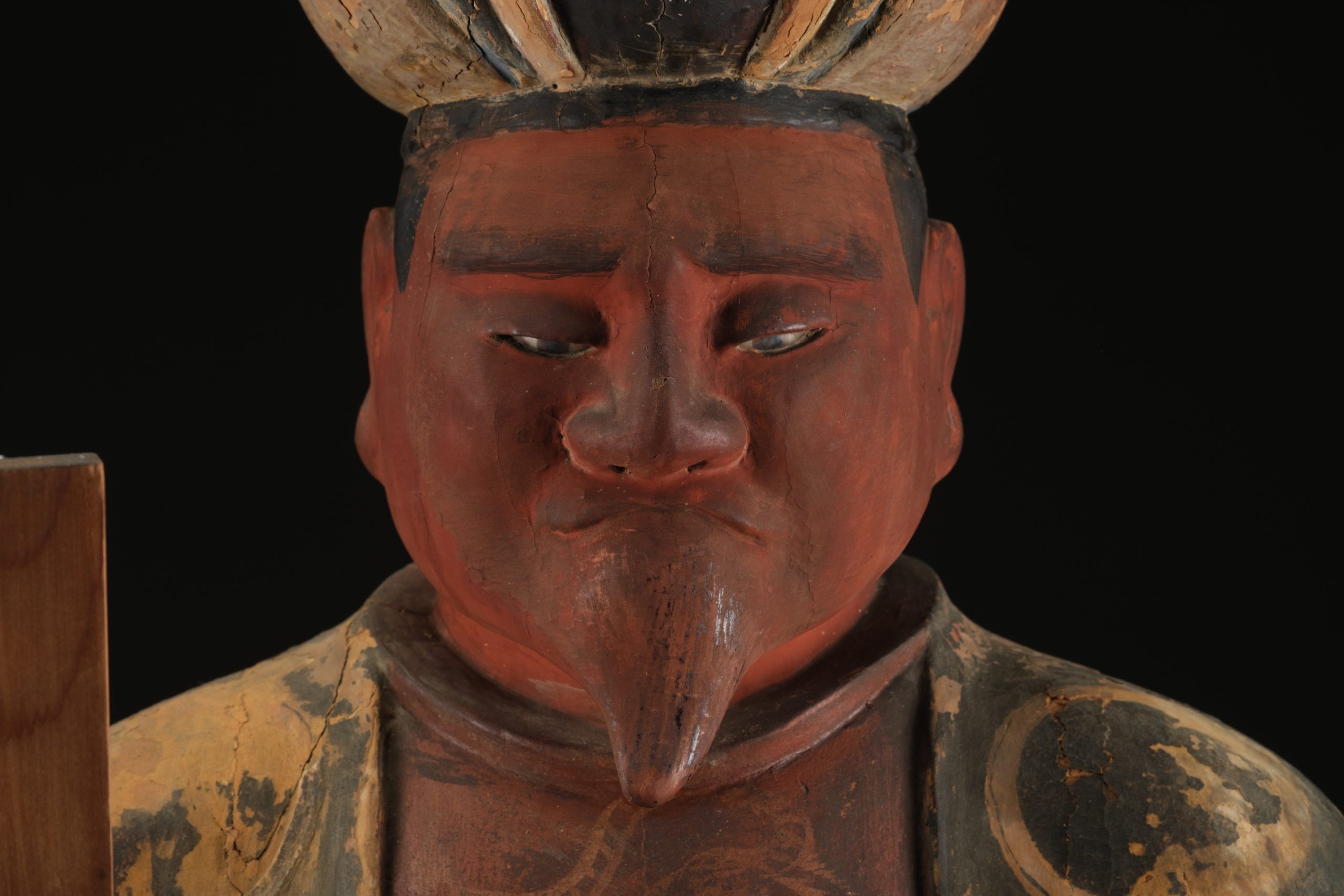 Early Edo period figures of Officials of the Five Paths 五道冥官 (Godô Meikan) - Image 15
