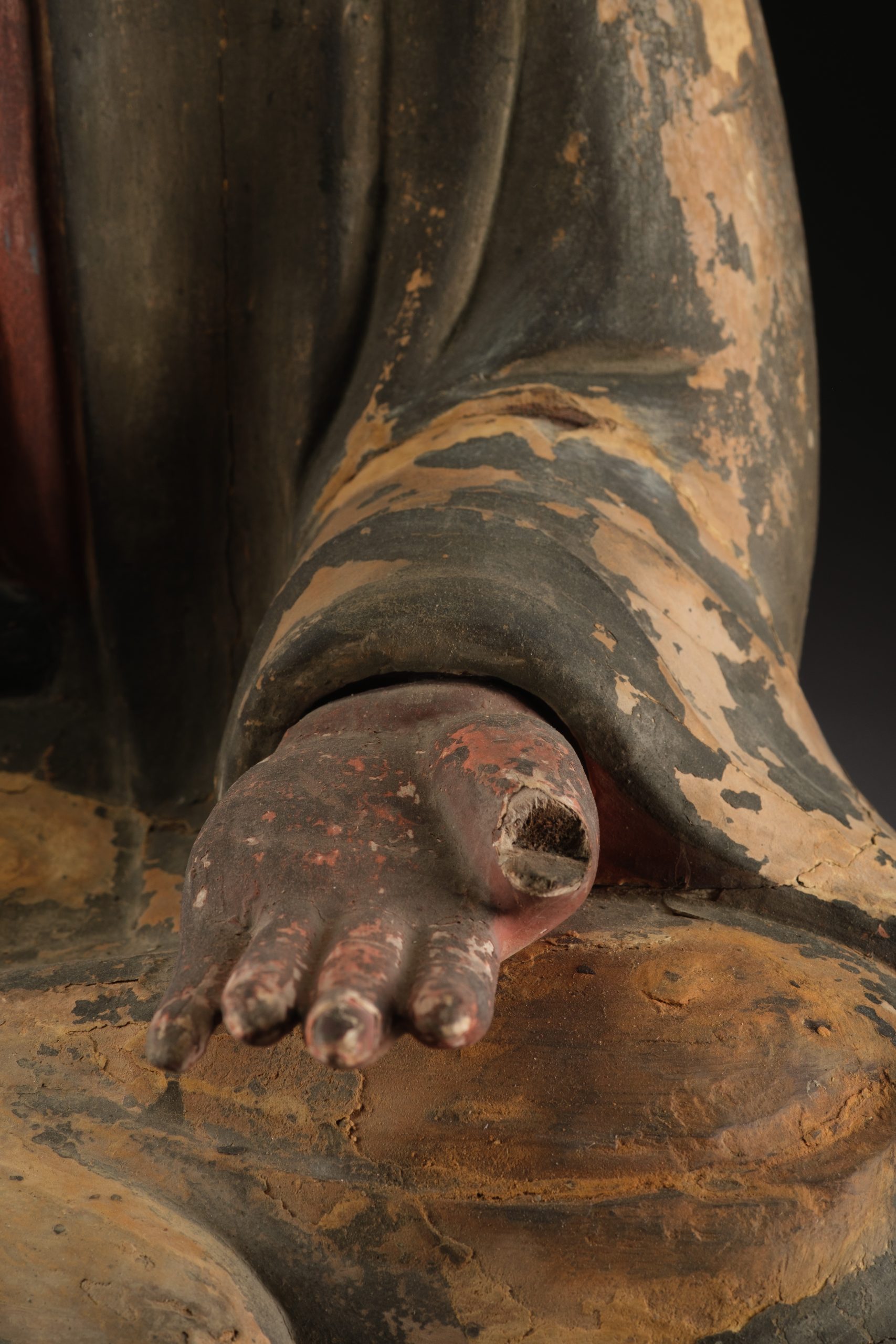 Early Edo period figures of Officials of the Five Paths 五道冥官 (Godô Meikan) - Image 17