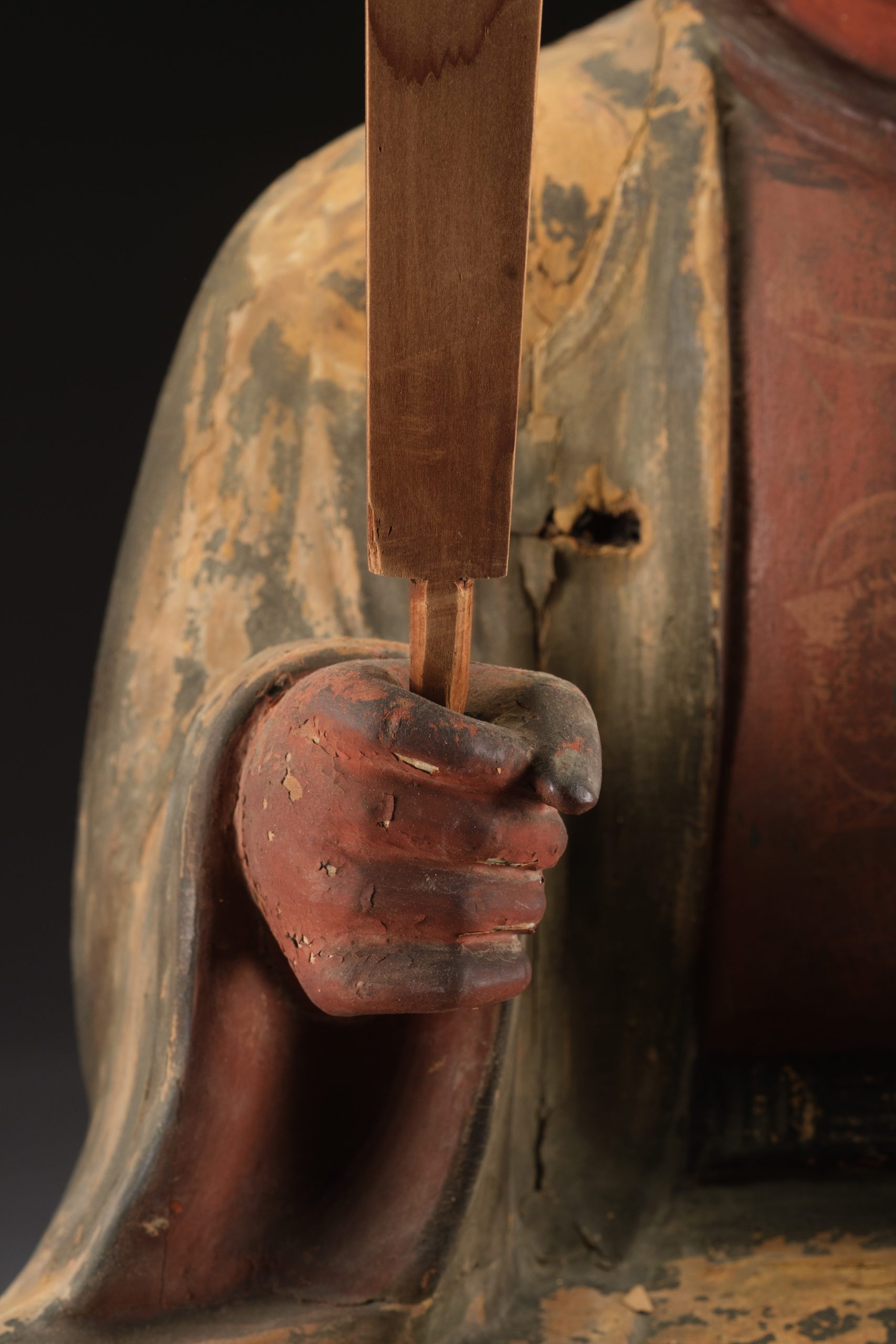 Early Edo period figures of Officials of the Five Paths 五道冥官 (Godô Meikan) - Image 18