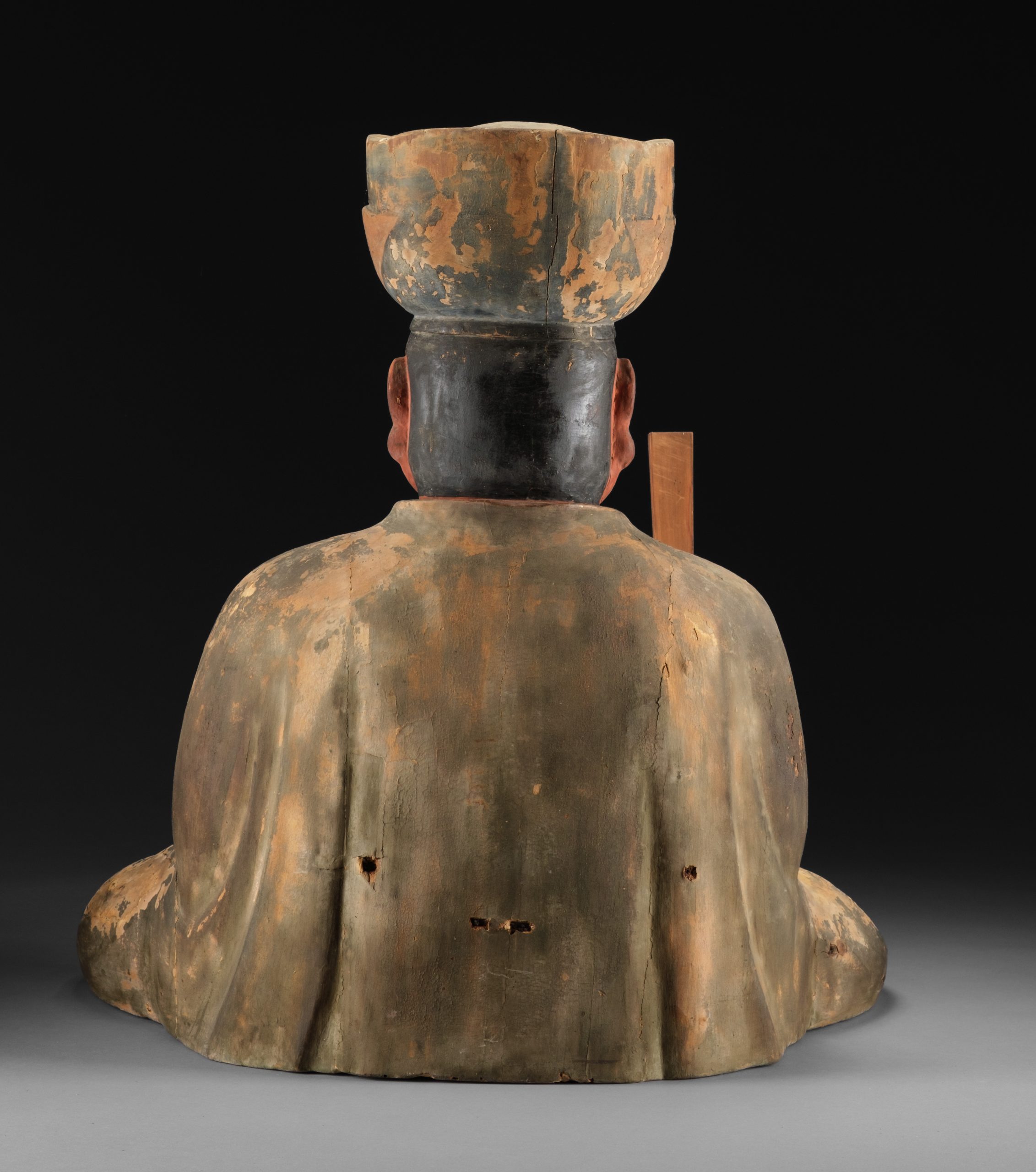 Early Edo period figures of Officials of the Five Paths 五道冥官 (Godô Meikan) - Image 22