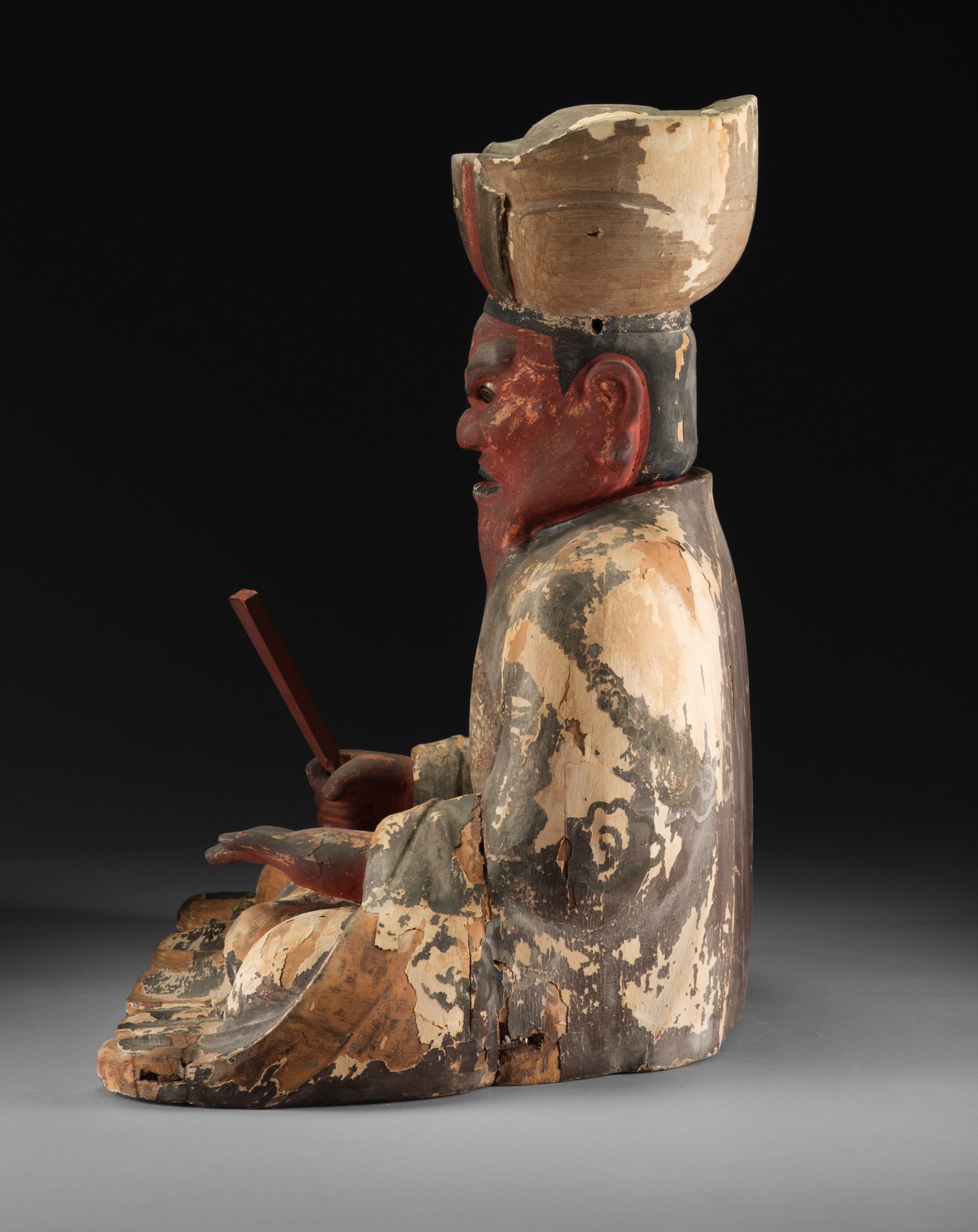 Early Edo period figures of Officials of the Five Paths 五道冥官 (Godô Meikan) - Image 39