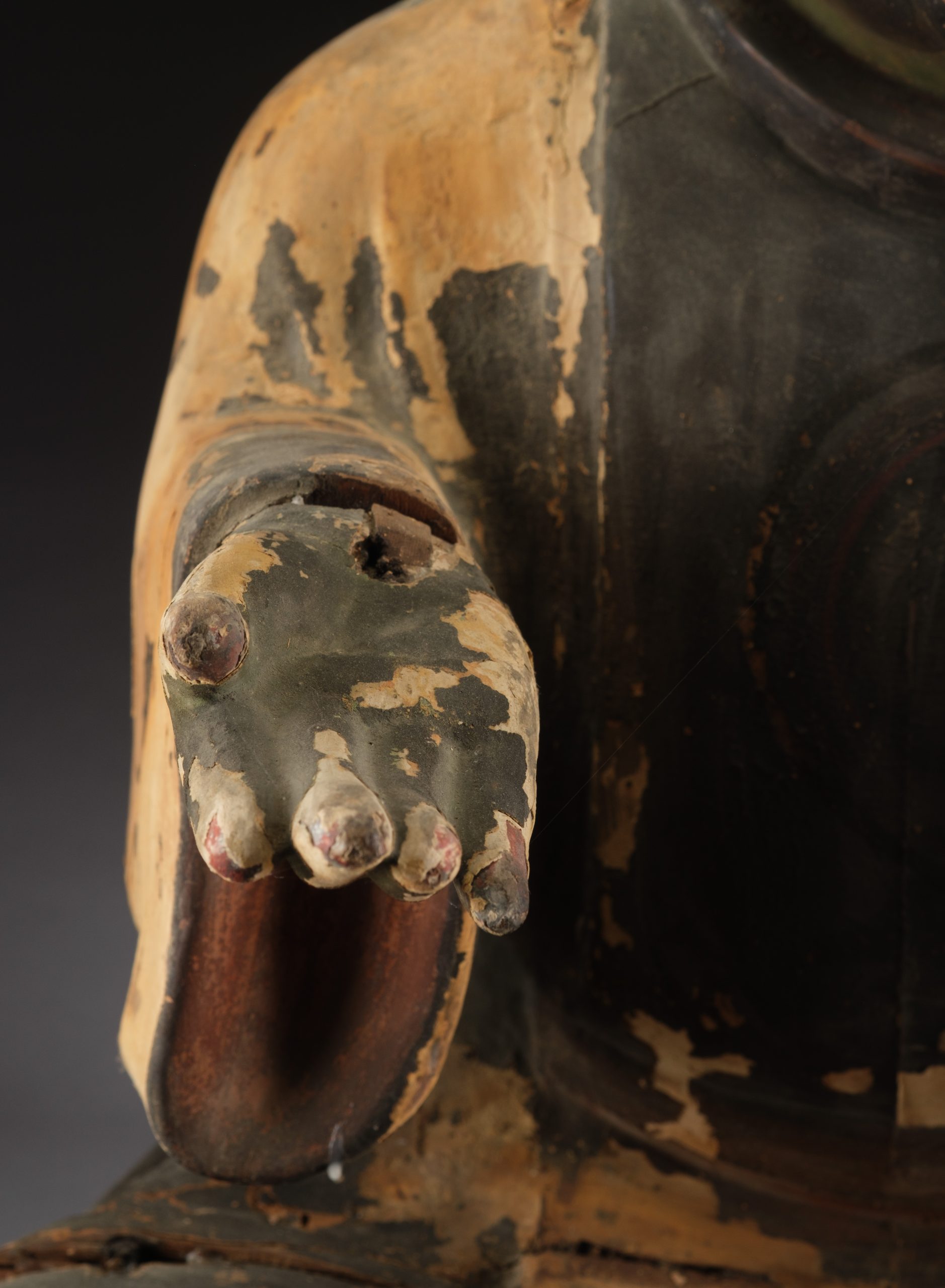 Early Edo period figures of Officials of the Five Paths 五道冥官 (Godô Meikan) - Image 47