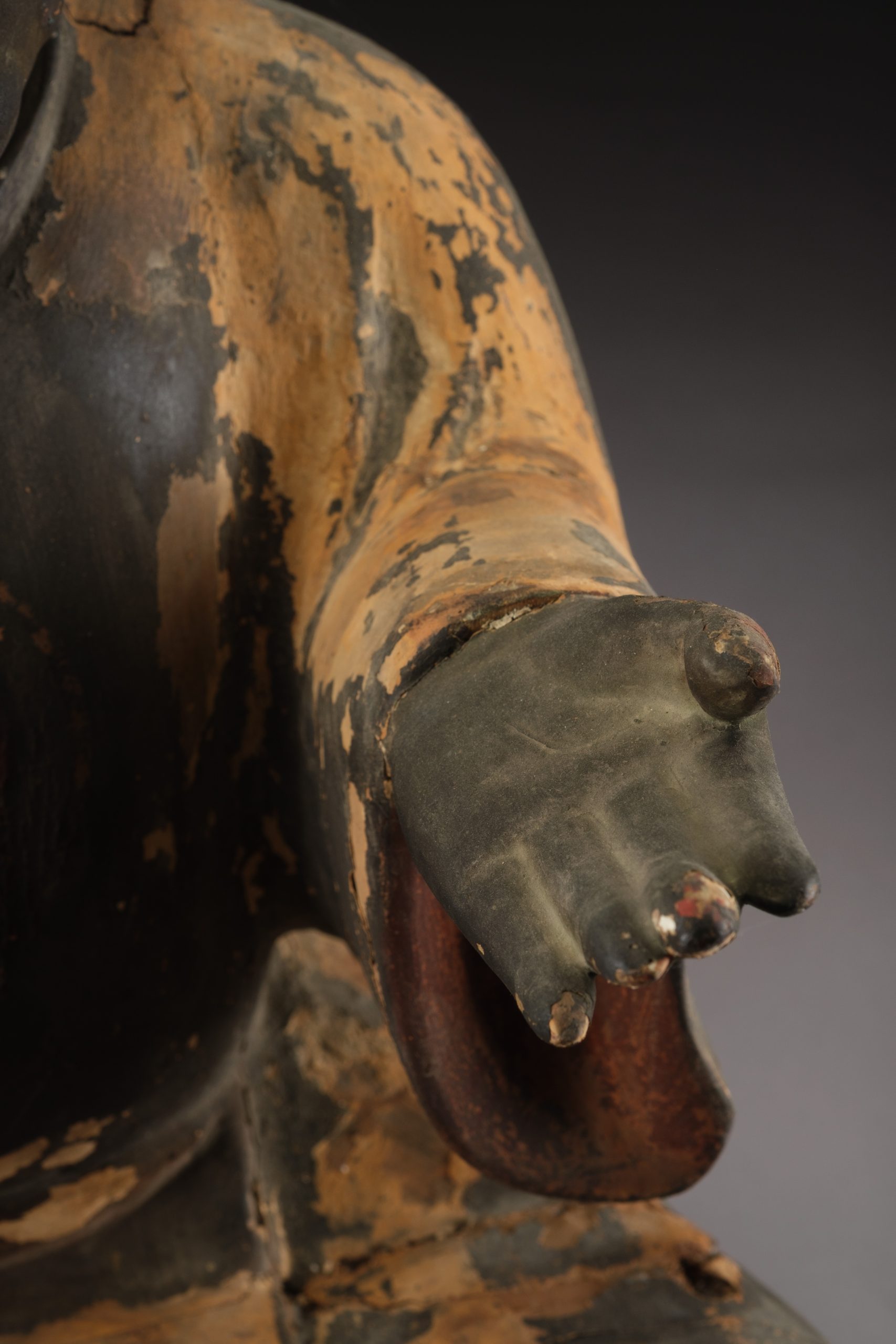 Early Edo period figures of Officials of the Five Paths 五道冥官 (Godô Meikan) - Image 49