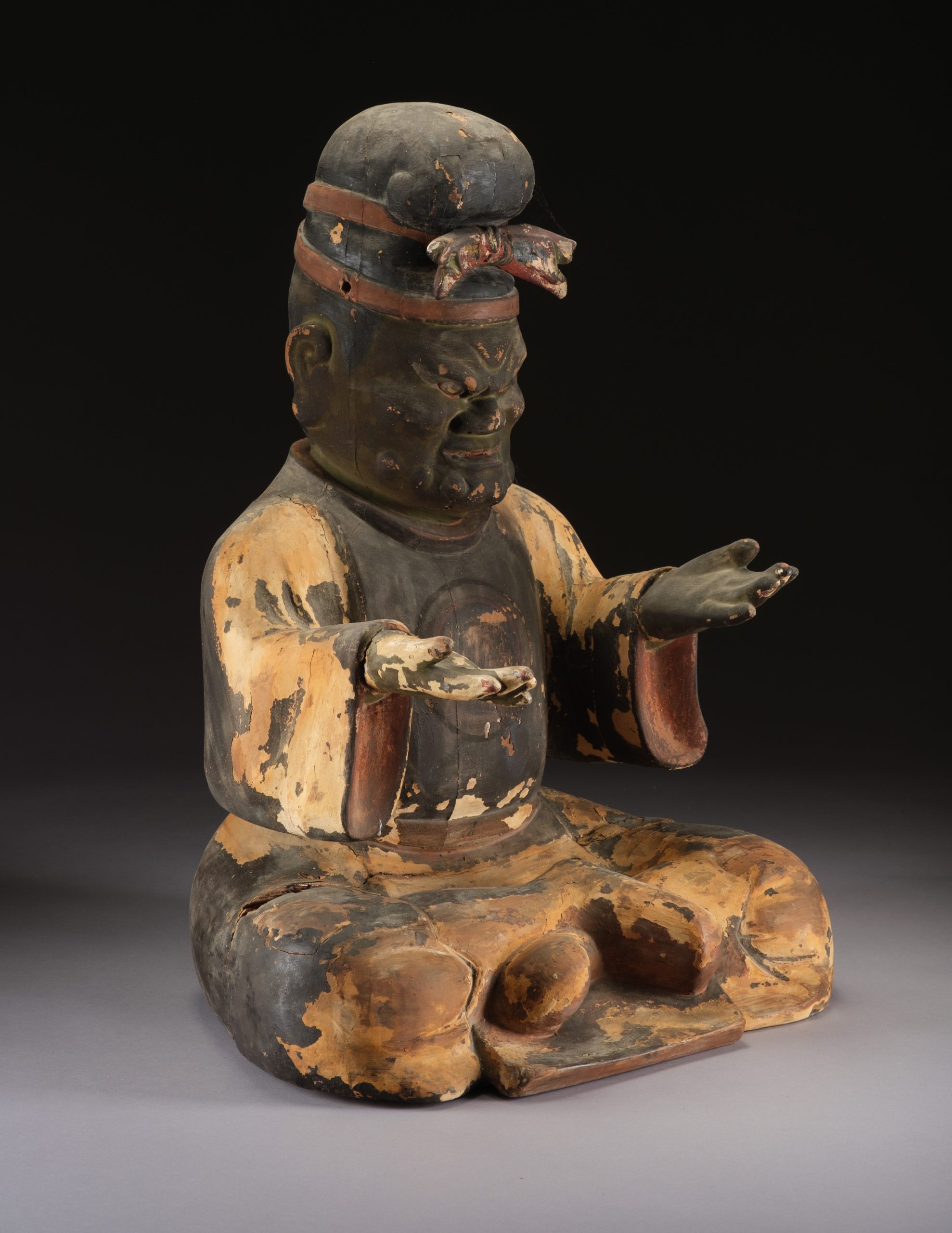 Early Edo period figures of Officials of the Five Paths 五道冥官 (Godô Meikan) - Image 50