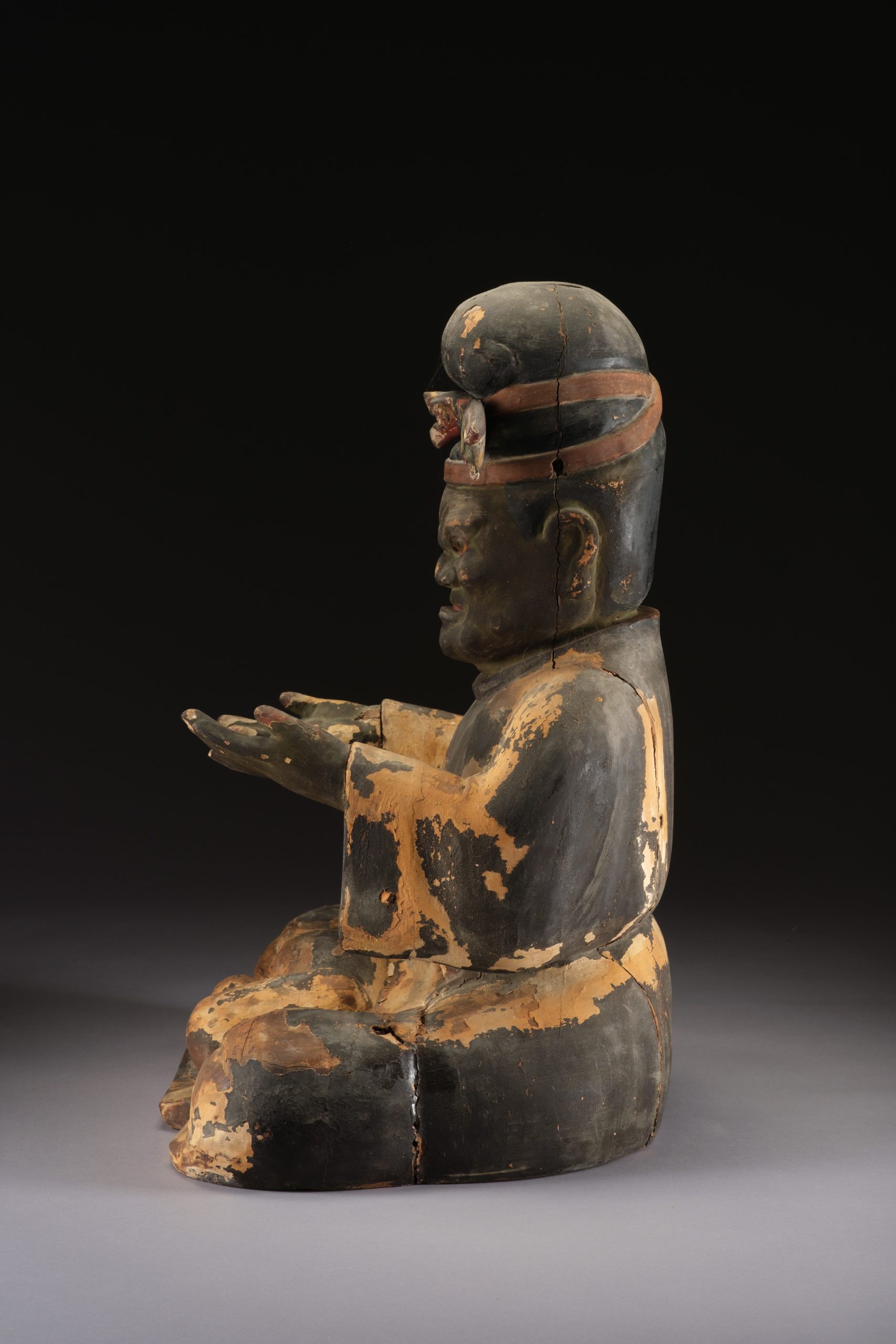 Early Edo period figures of Officials of the Five Paths 五道冥官 (Godô Meikan) - Image 52
