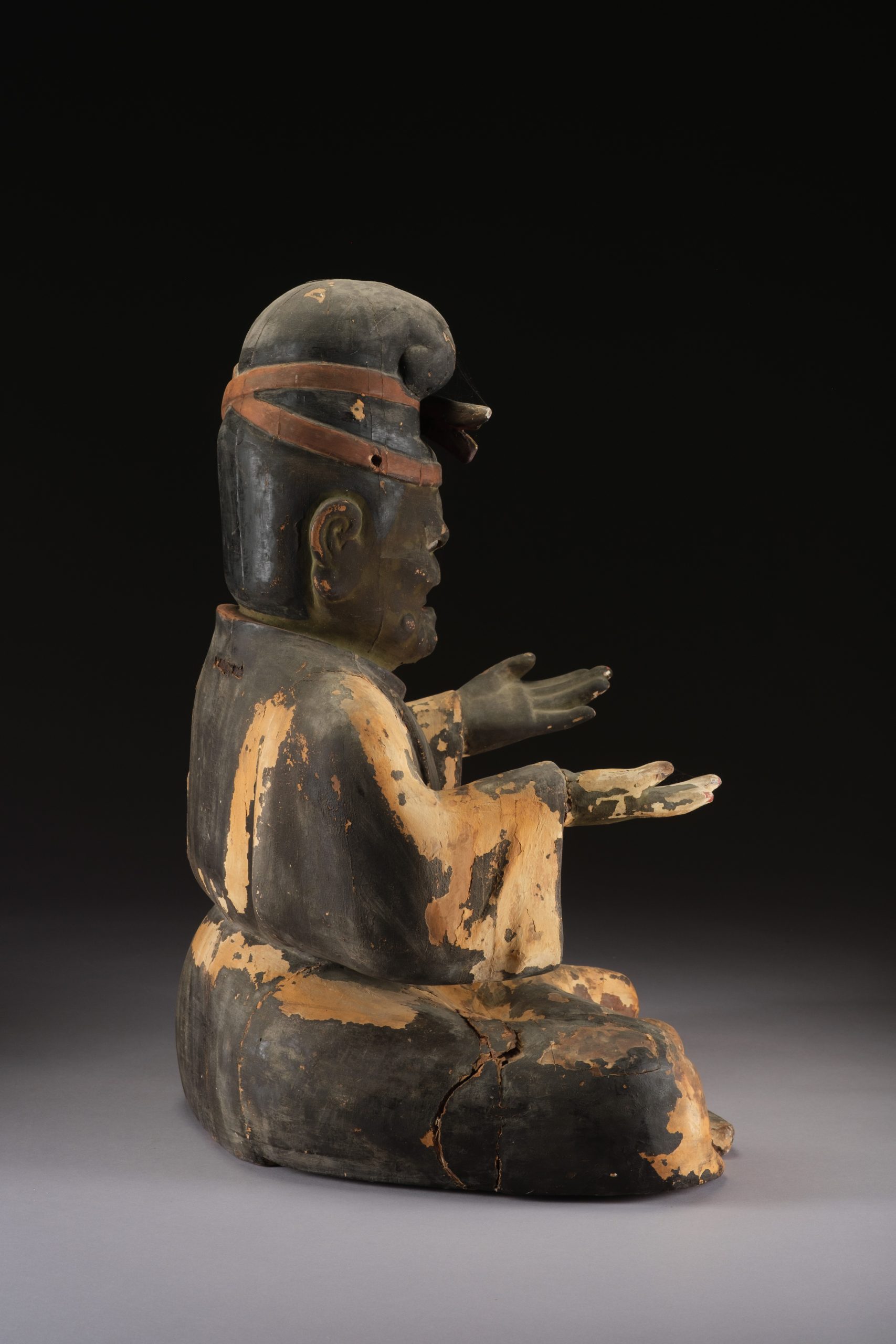 Early Edo period figures of Officials of the Five Paths 五道冥官 (Godô Meikan) - Image 54
