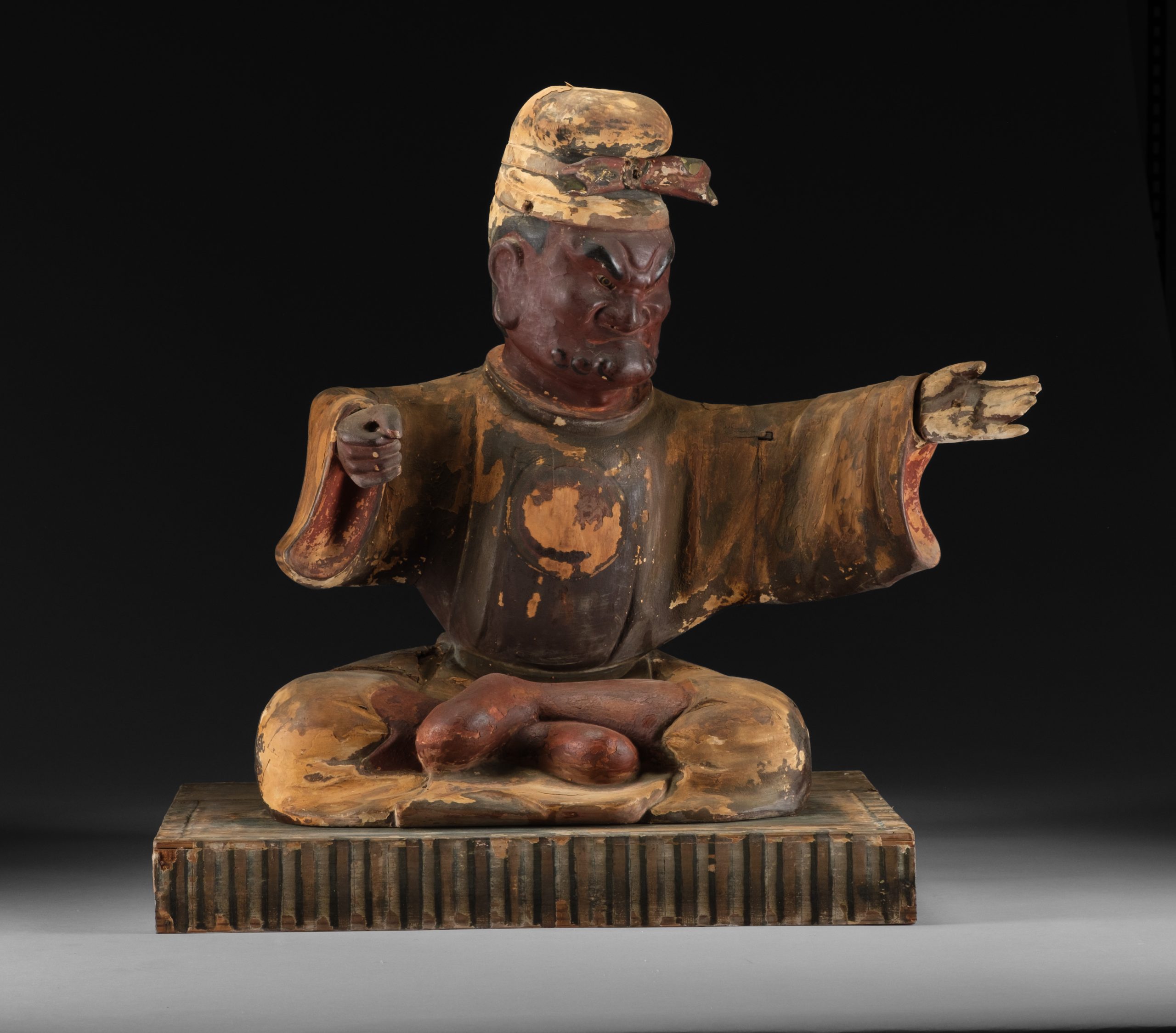 Early Edo period figures of Officials of the Five Paths 五道冥官 (Godô Meikan) - Image 65