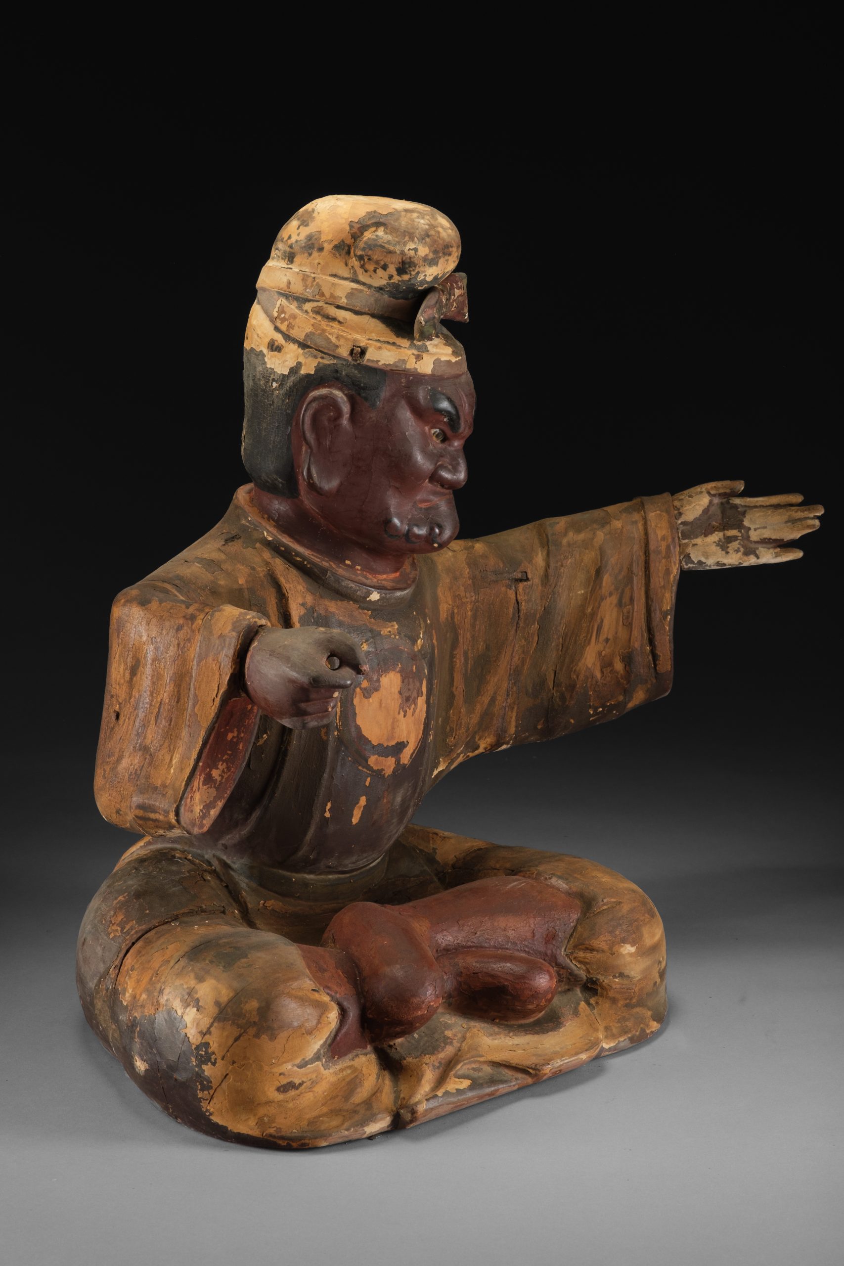 Early Edo period figures of Officials of the Five Paths 五道冥官 (Godô Meikan) - Image 66