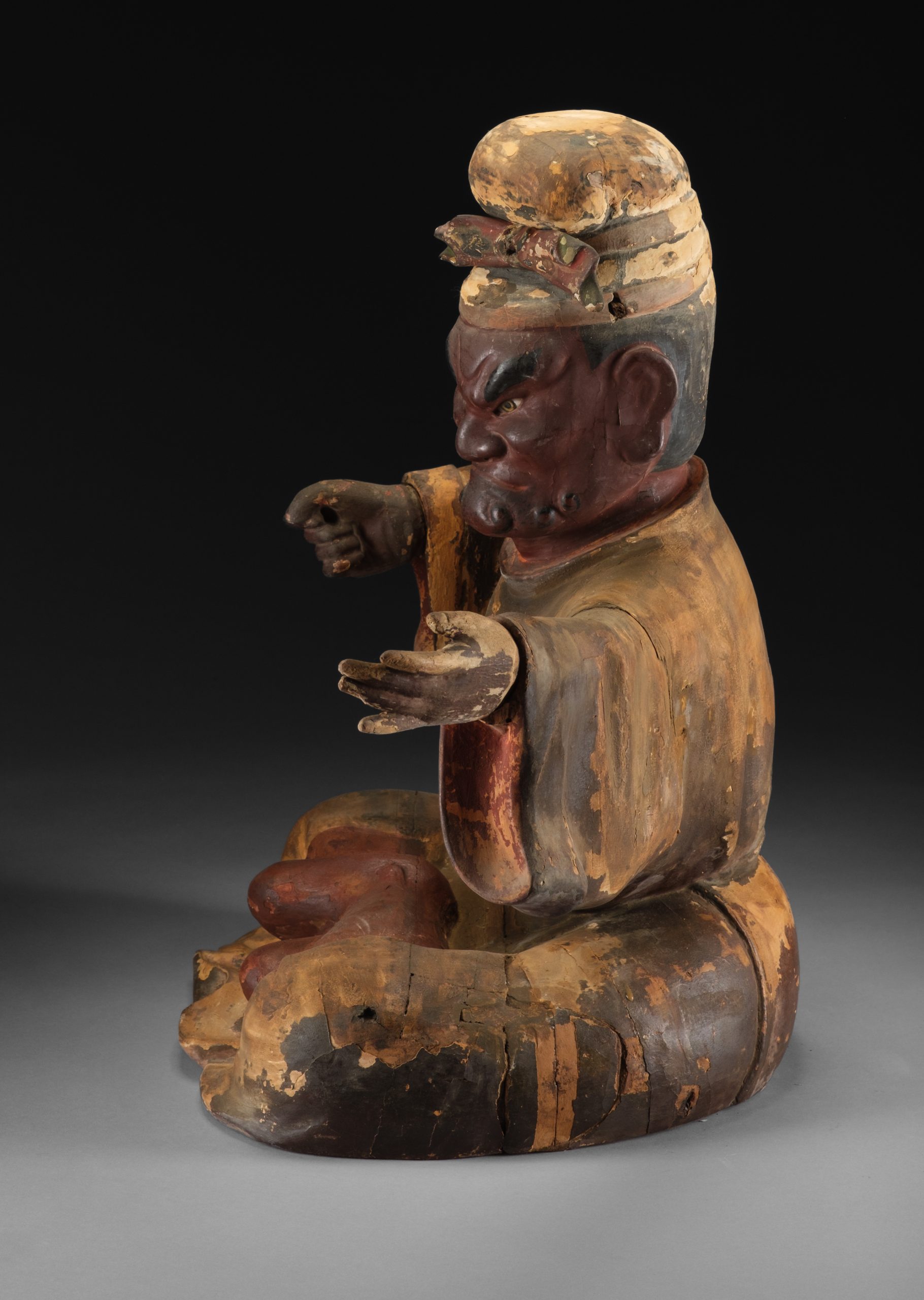Early Edo period figures of Officials of the Five Paths 五道冥官 (Godô Meikan) - Image 69