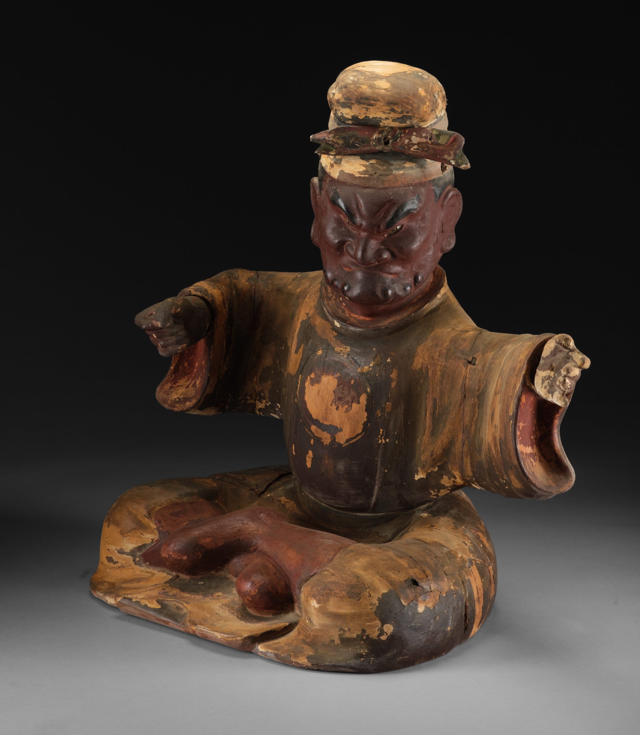 Early Edo period figures of Officials of the Five Paths 五道冥官 (Godô Meikan) - Image 70