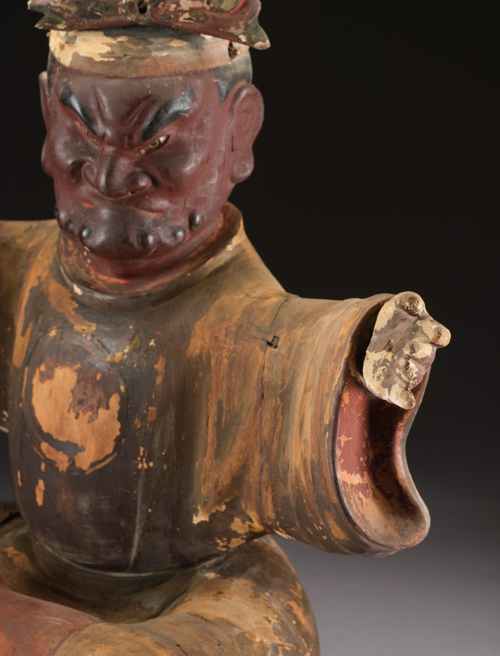 Early Edo period figures of Officials of the Five Paths 五道冥官 (Godô Meikan) - Image 71