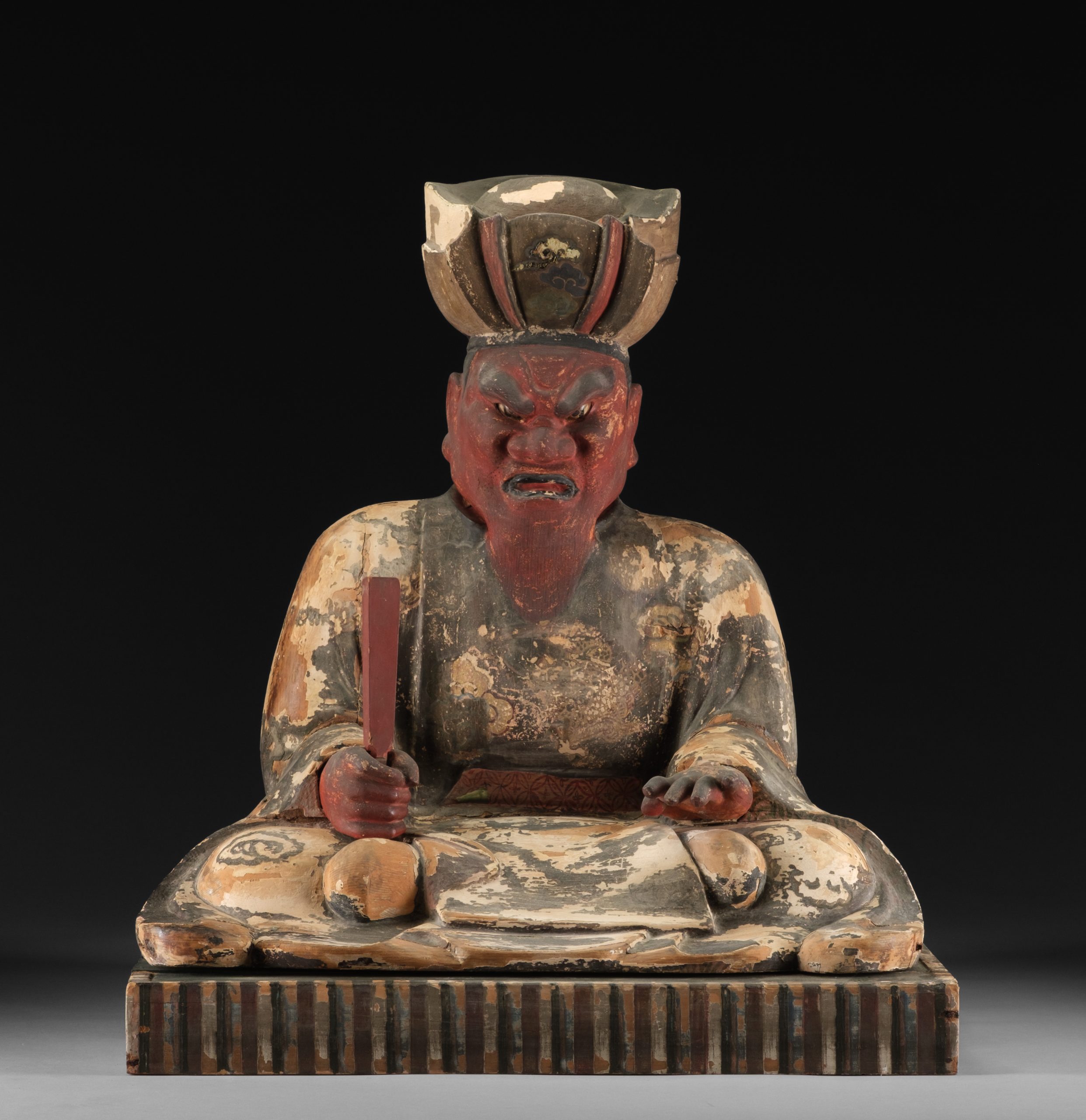 Early Edo period figures of Officials of the Five Paths 五道冥官 (Godô Meikan) - Image 75