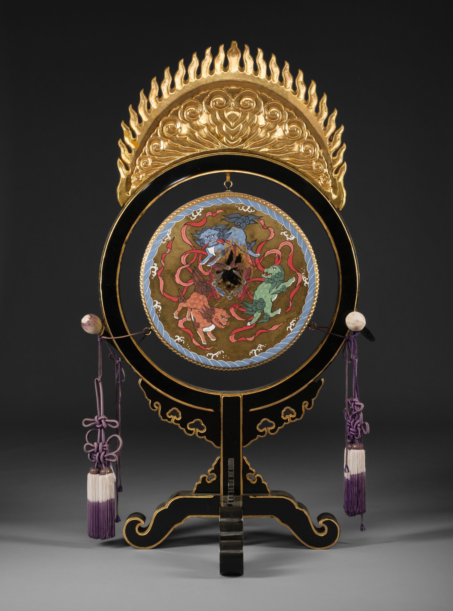 Shrine drum 釣り太鼓 (tsuri’daiko) - Image 2