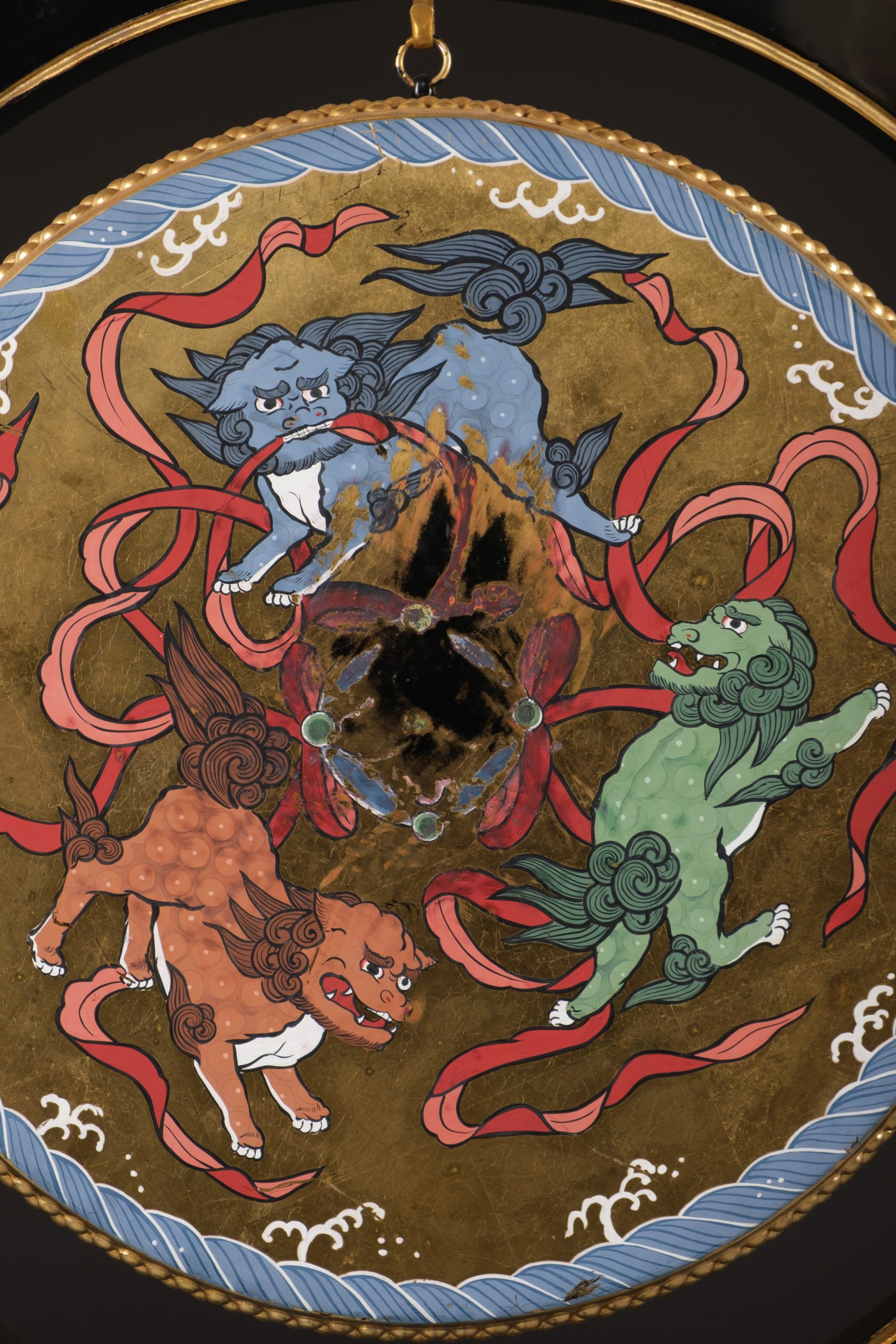 Shrine drum 釣り太鼓 (tsuri’daiko) - Image 3
