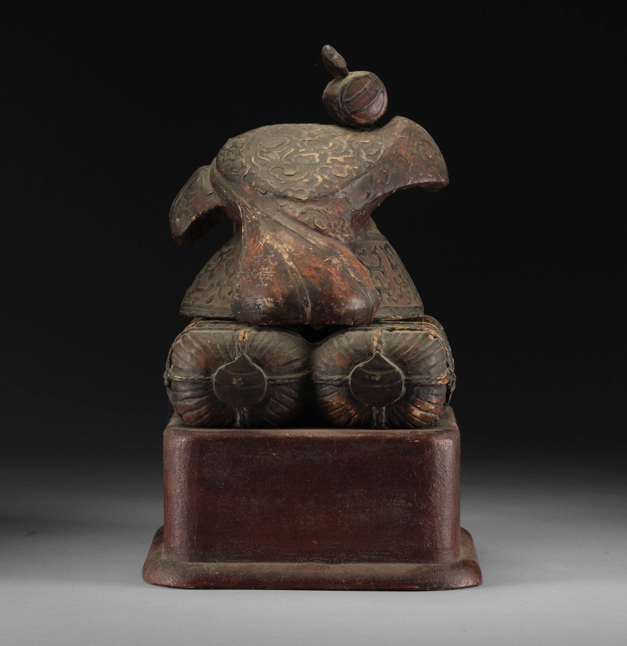 17th-century wooden figure of Daikokuten 大黒天 - Image 5