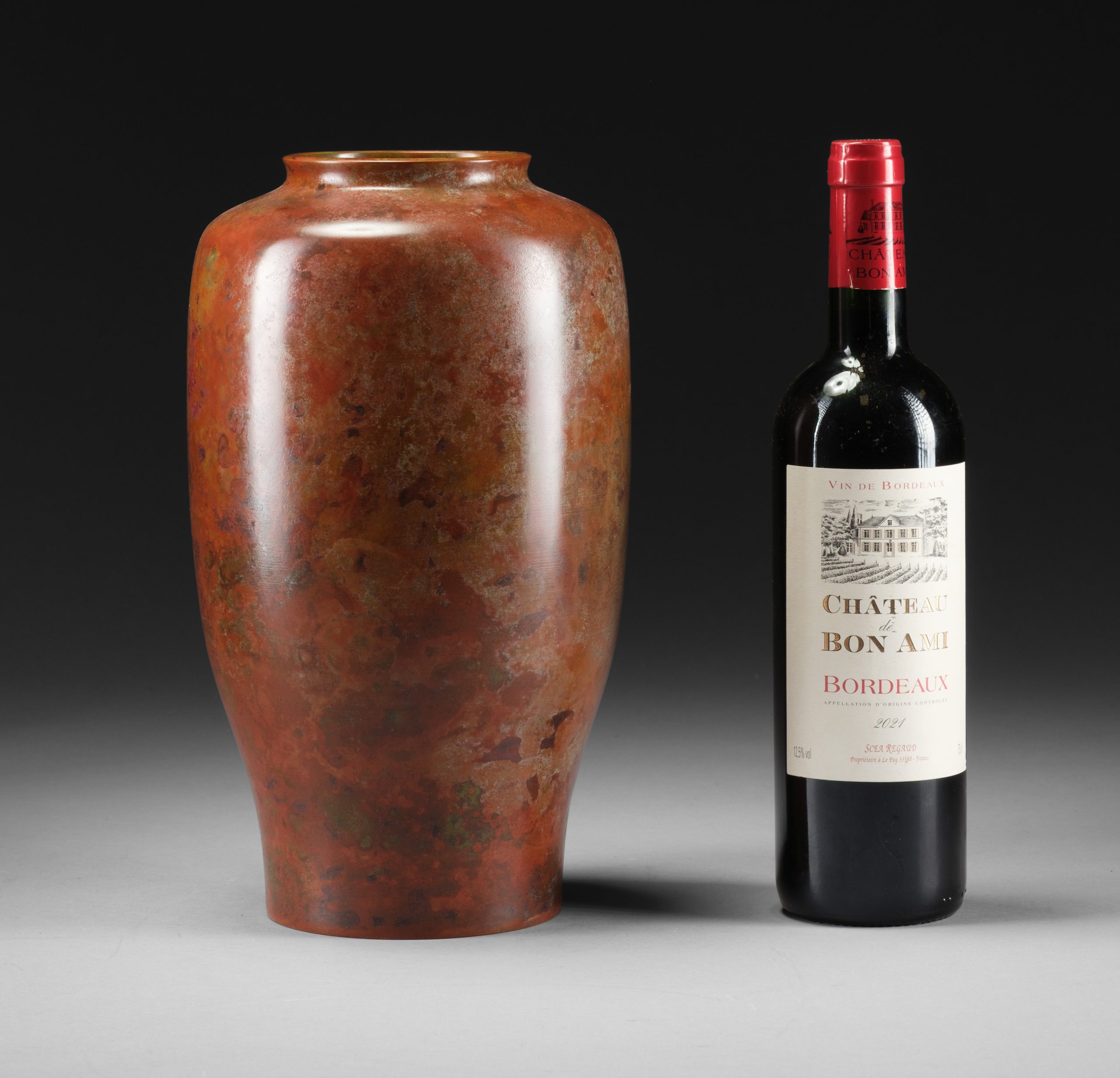 Bronze vase 花瓶 (kabin) by Zaôdô - Image 3