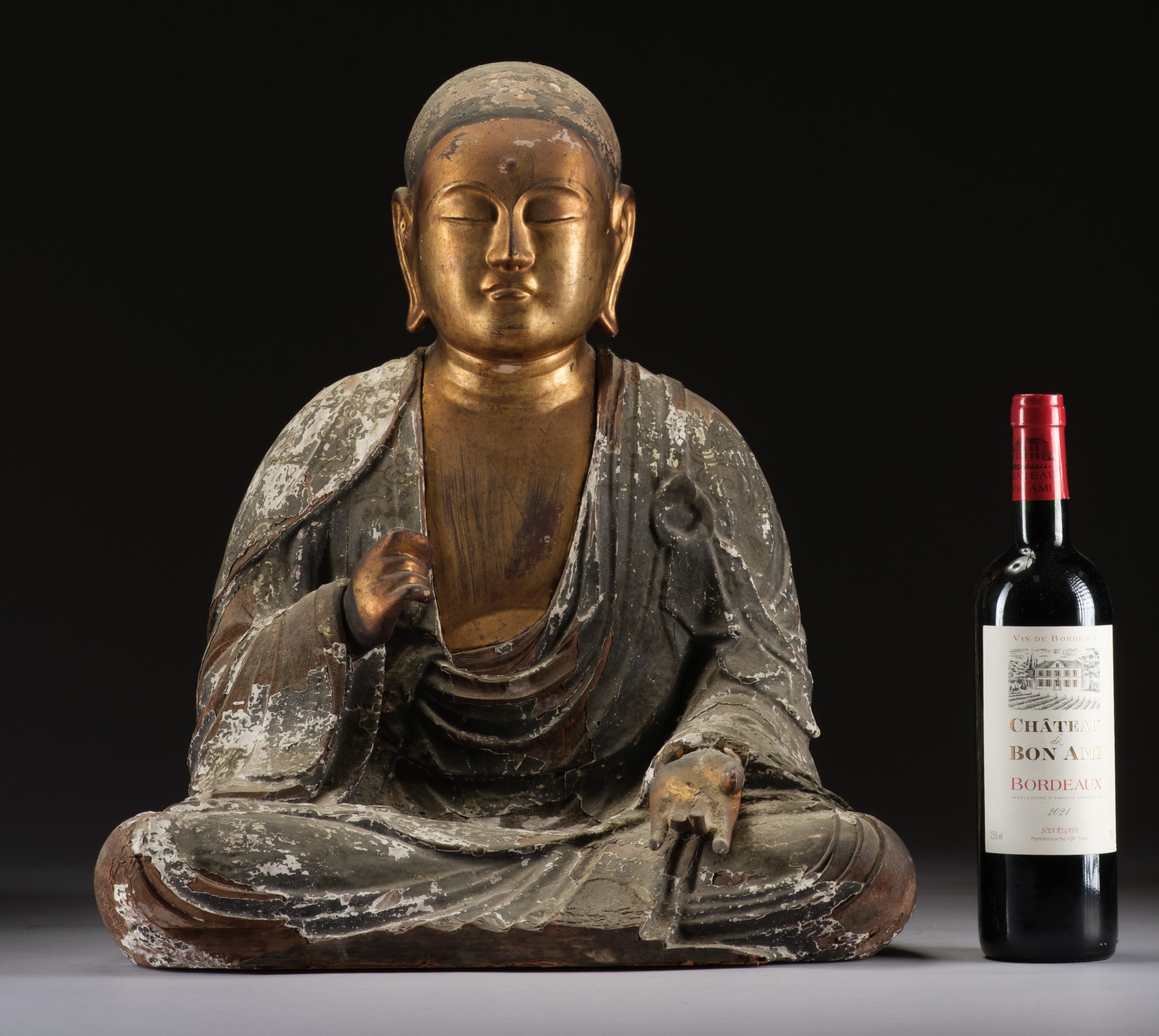 Early 18th-century Amitâbha Buddha 阿弥陀如来 (Amida Nyorai) - Image 3