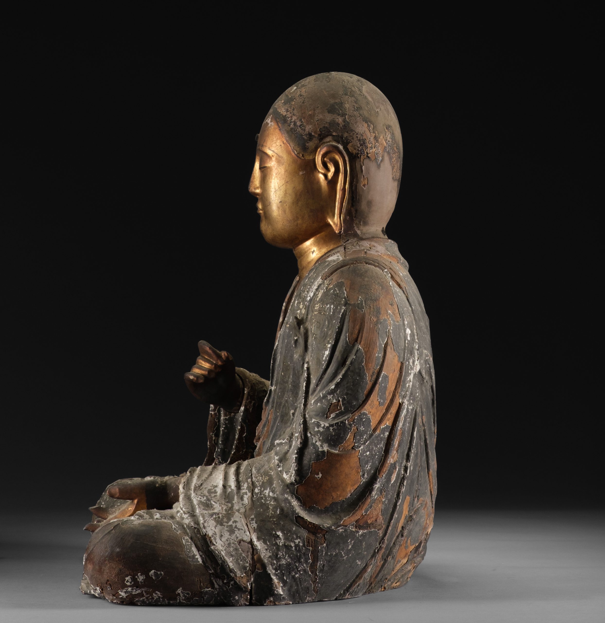 Early 18th-century Amitâbha Buddha 阿弥陀如来 (Amida Nyorai) - Image 12