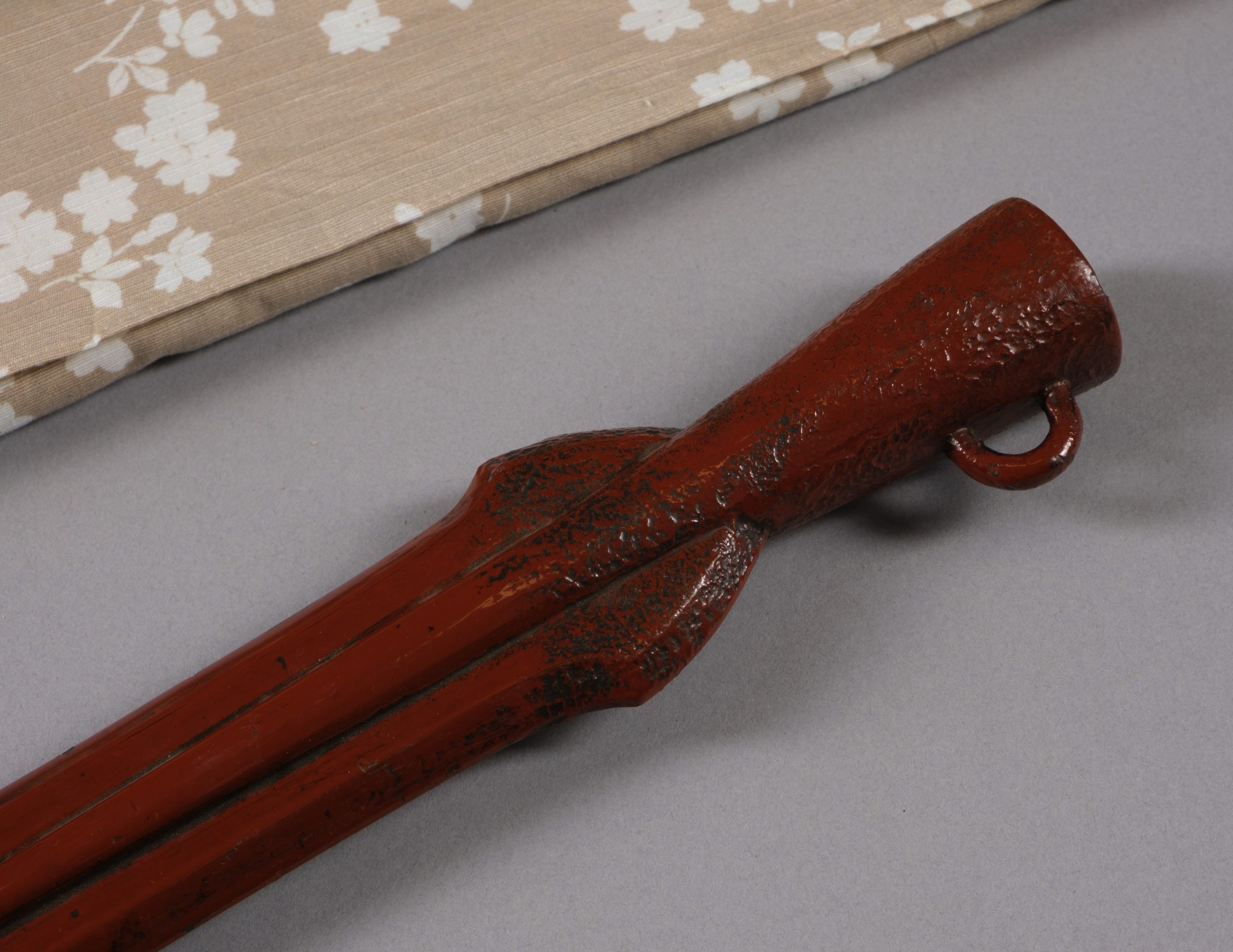 Japanese sword storage box 刀箱 (katana’bako) & 2 spear sheaths 槍鞘 (yari’saya) - Image 3