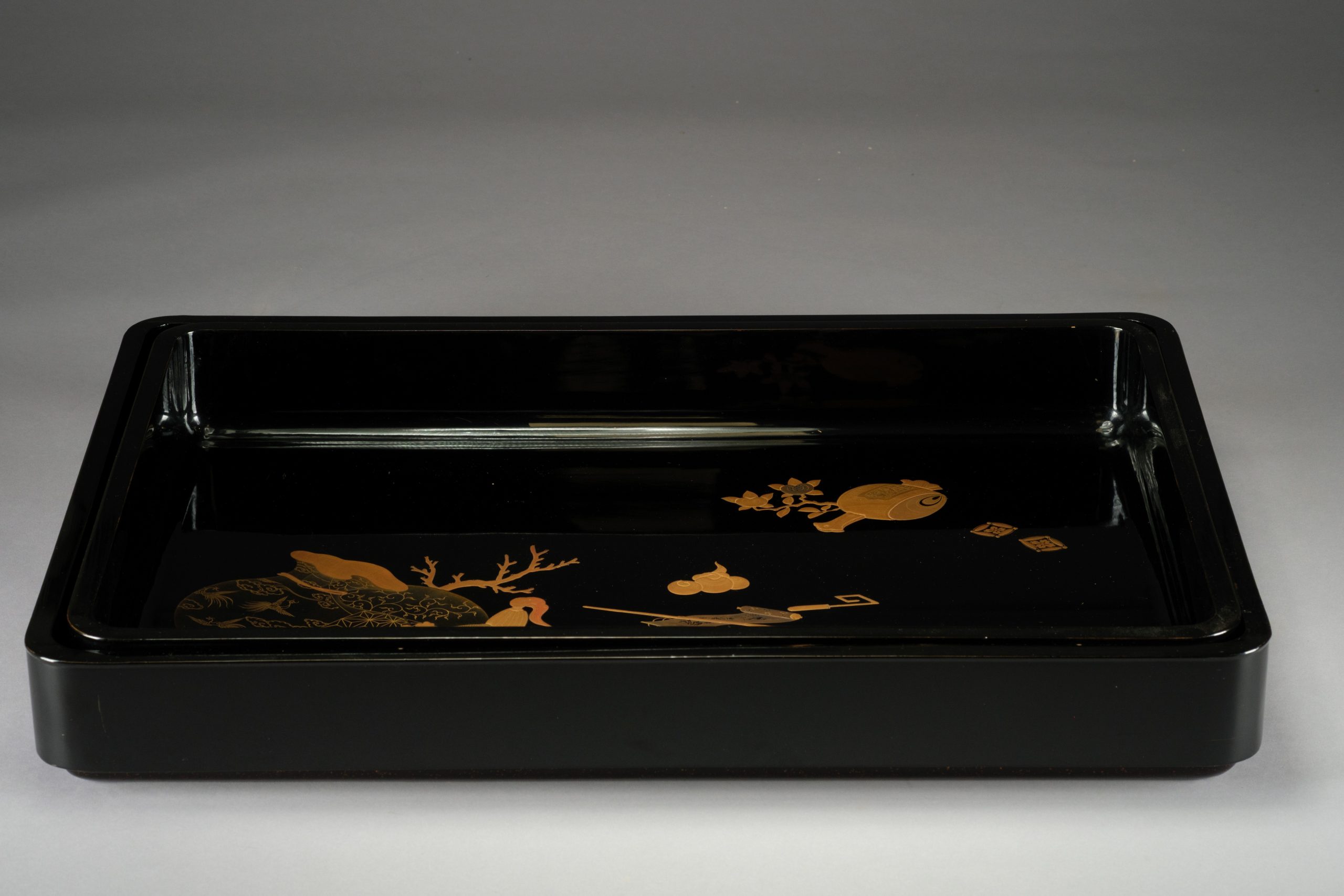 Pair of presentation trays 広蓋 (hirobuta) - Image 6