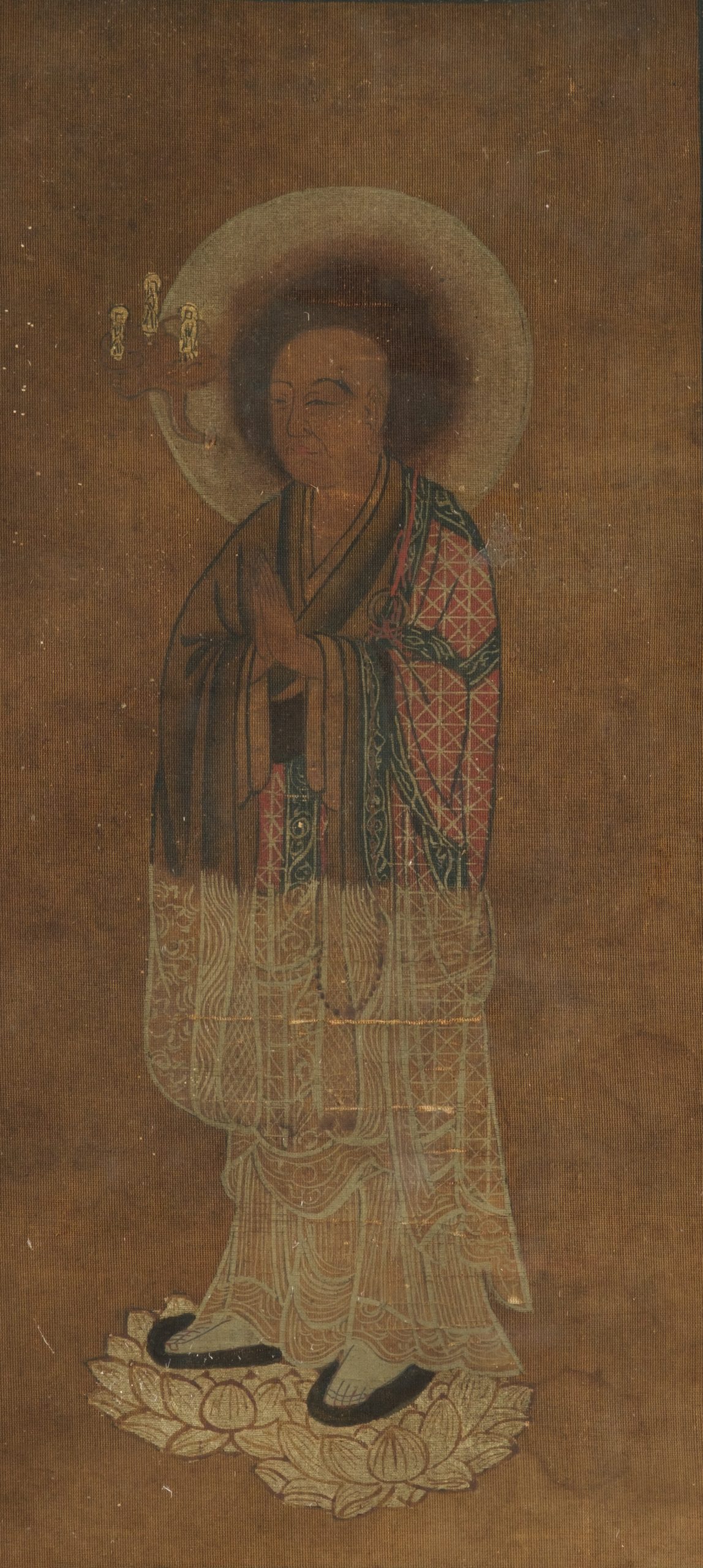Buddhist painting of the monk Zendô Daishi - Image 2
