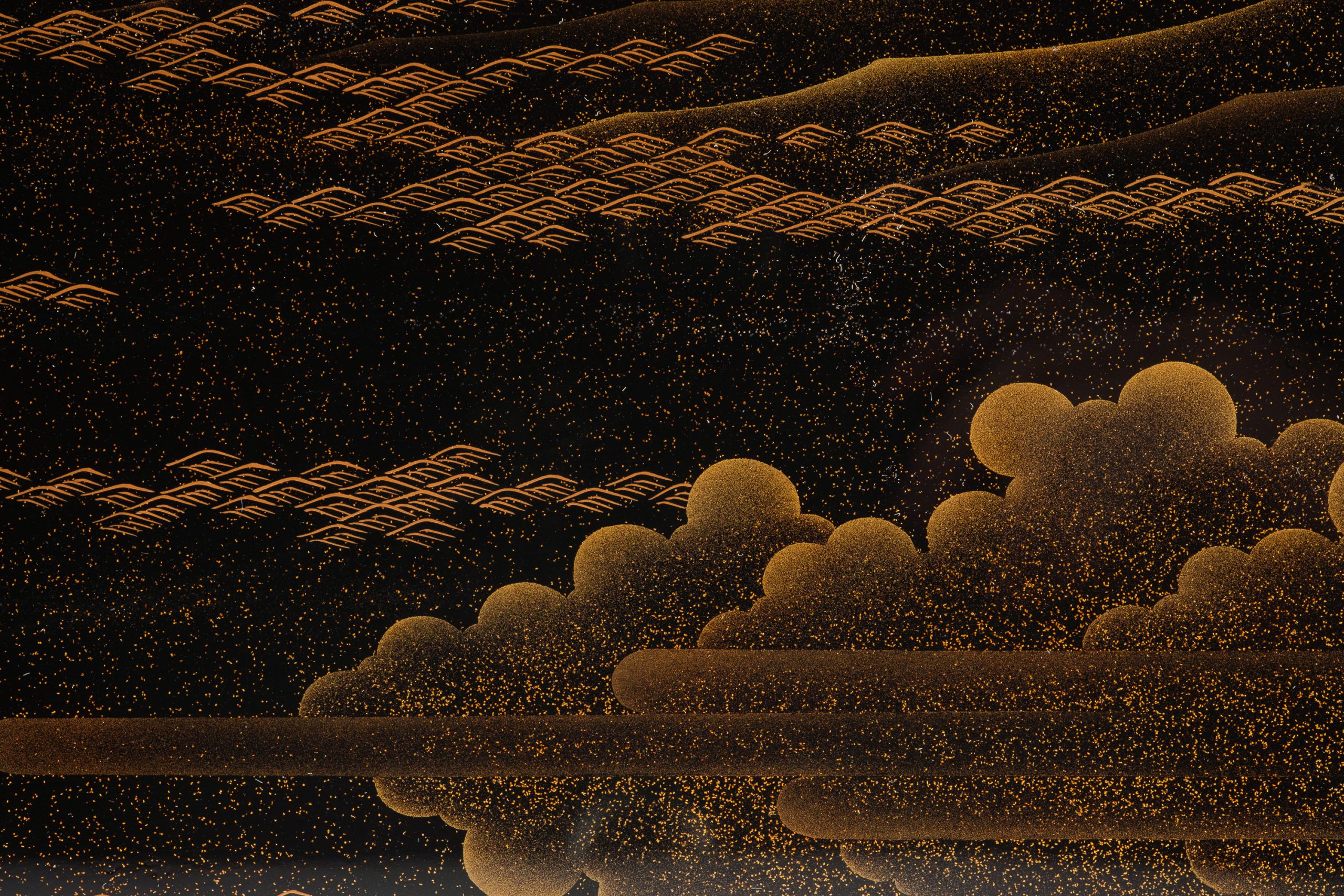 Wajima lacquer court table - Image 10