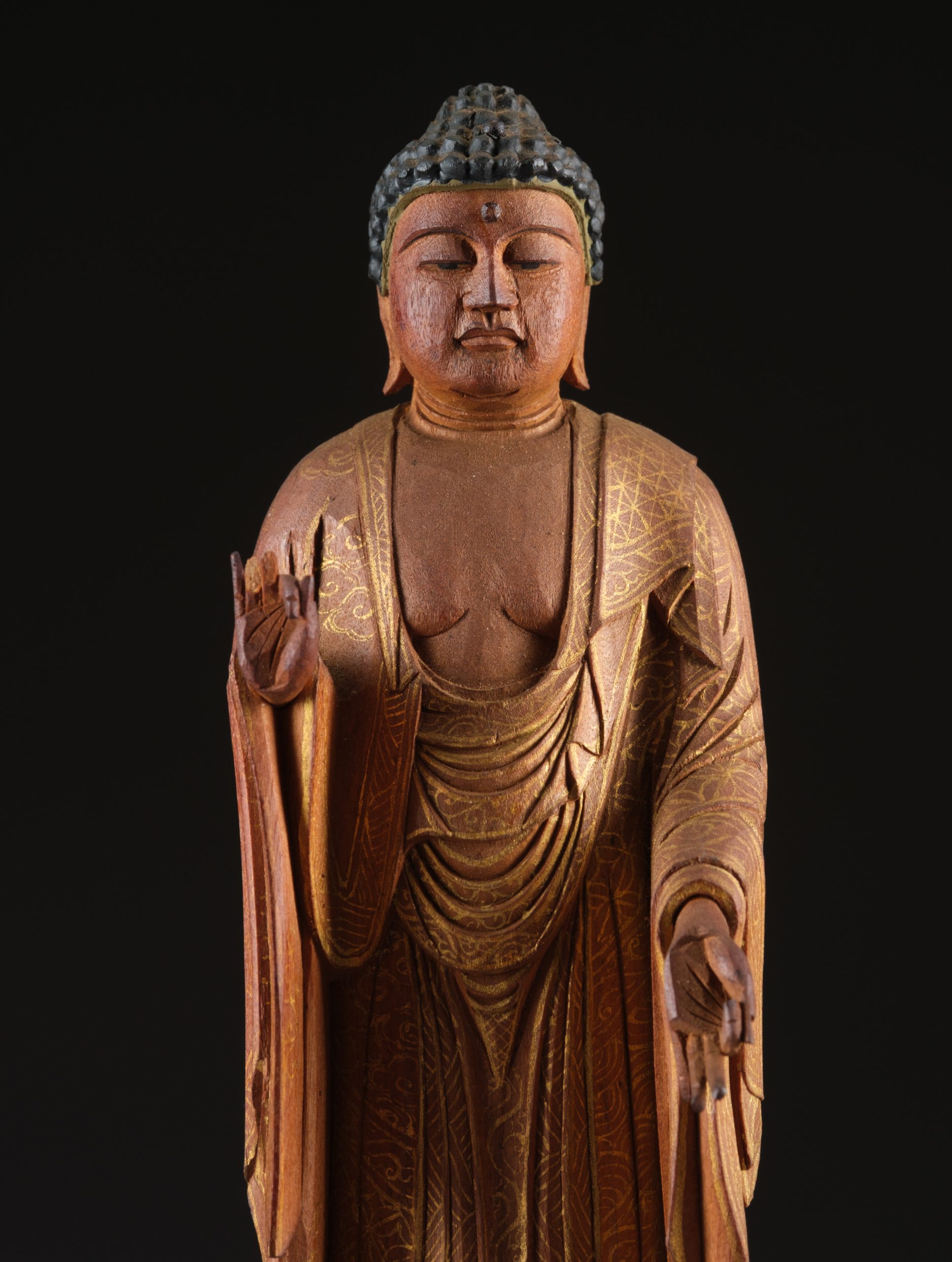 Wooden buddha