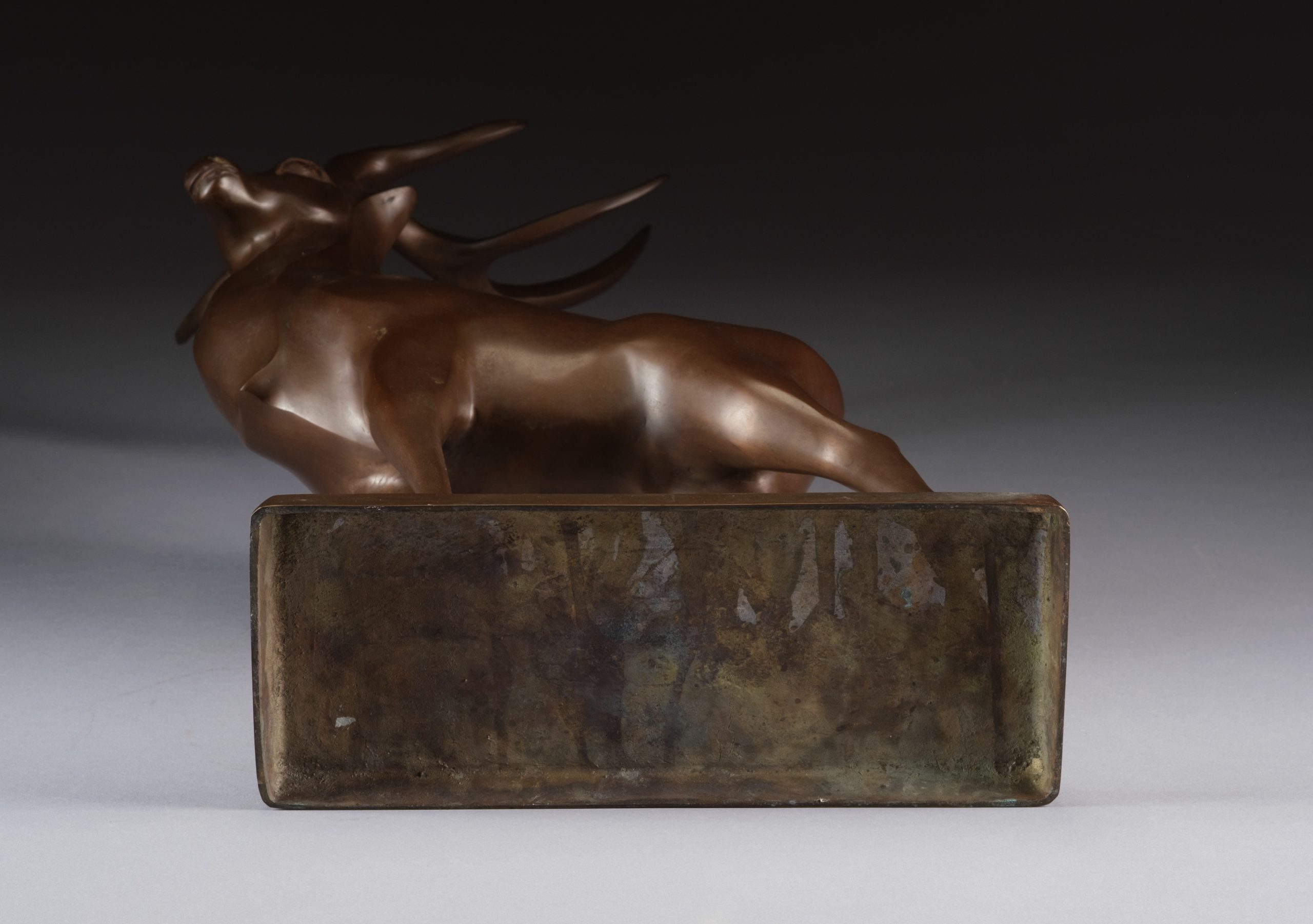 Bronze stag sculpture - Image 5