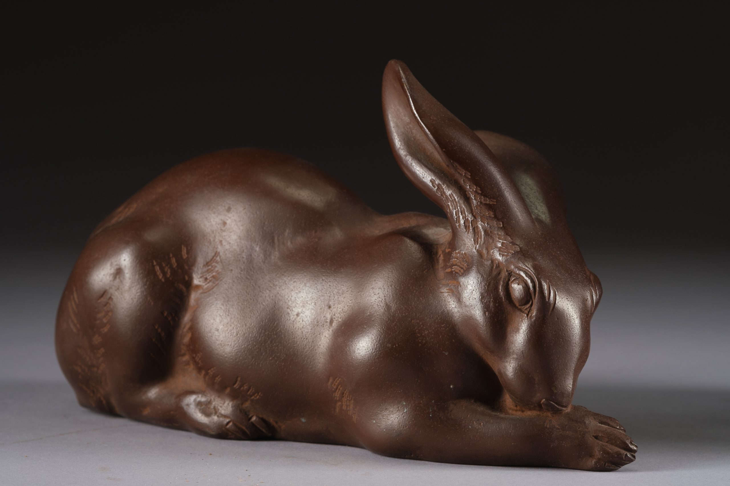 2 Bronze hare - Image 5