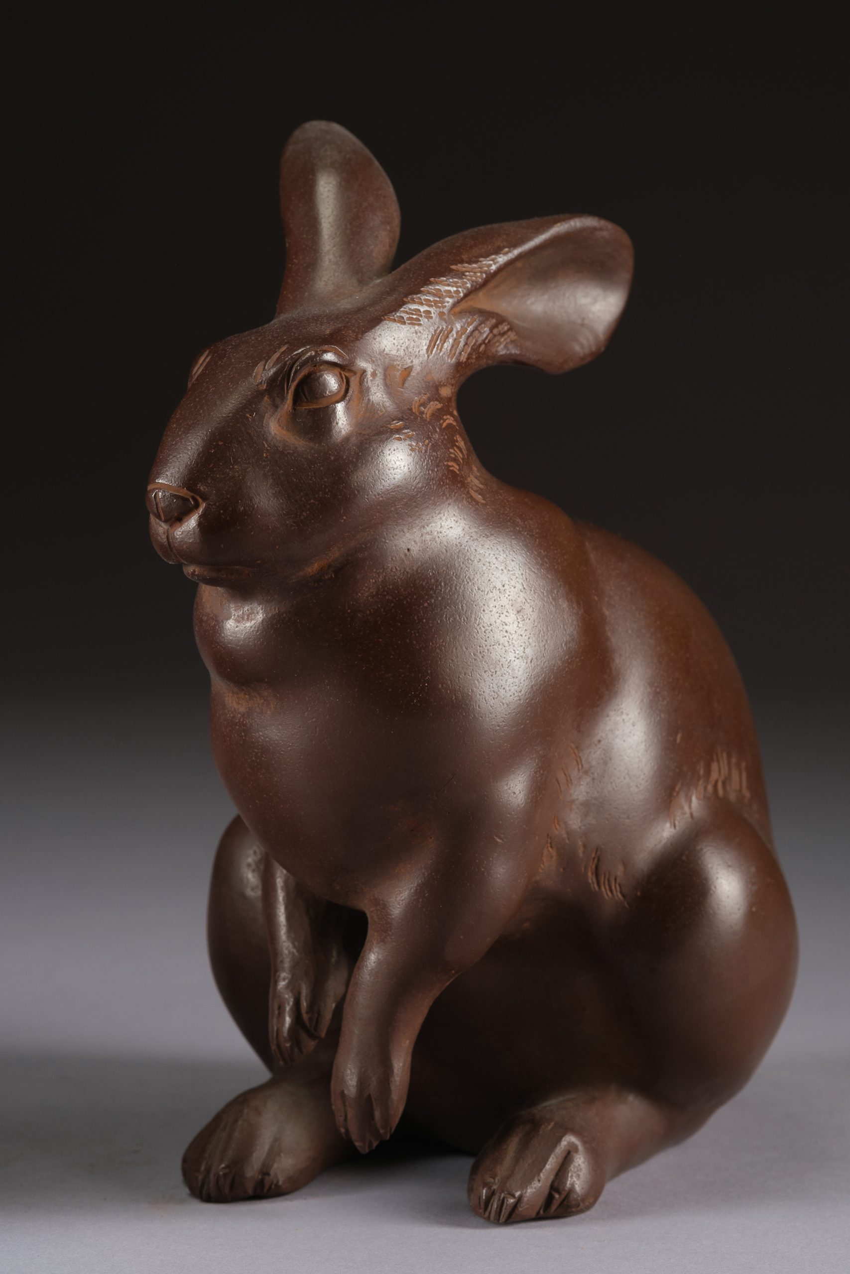 2 Bronze hare - Image 6