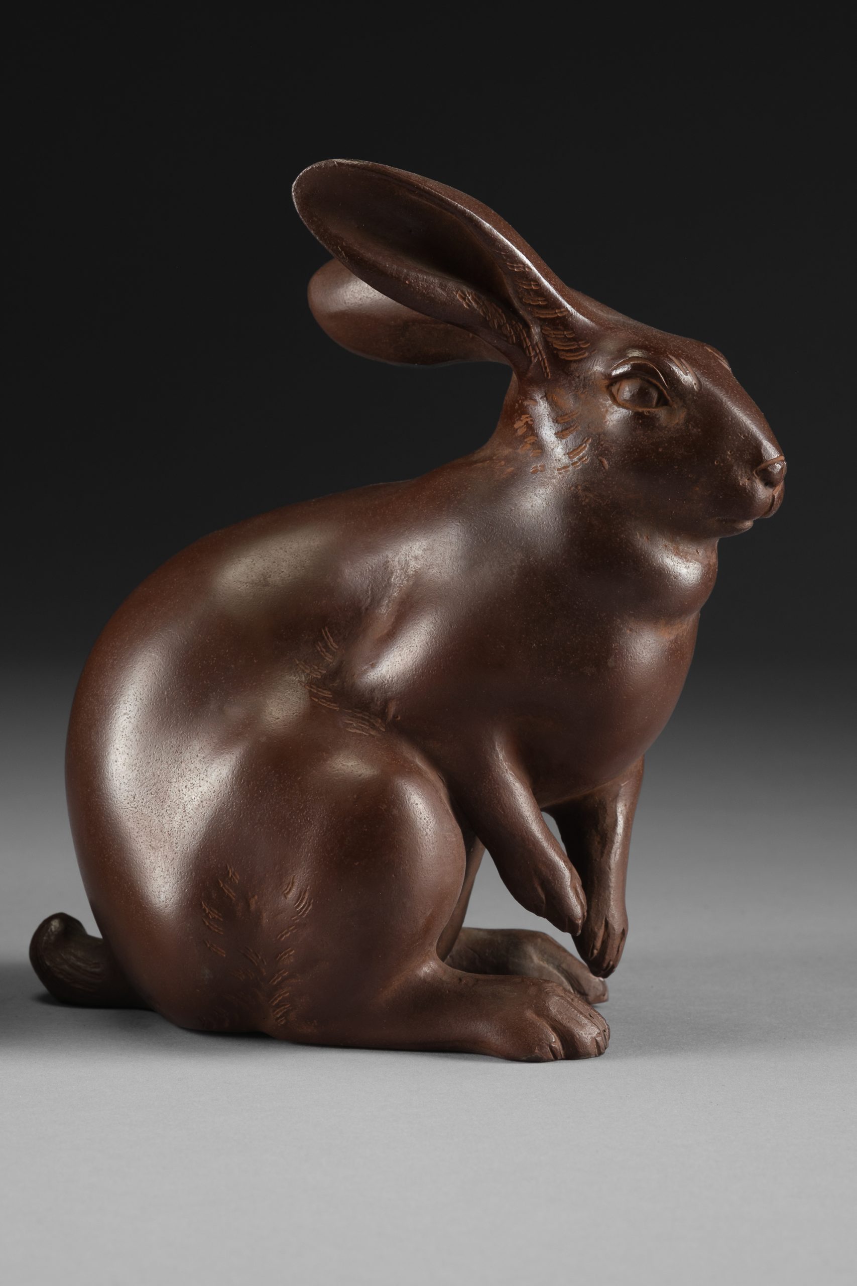 2 Bronze hare - Image 7