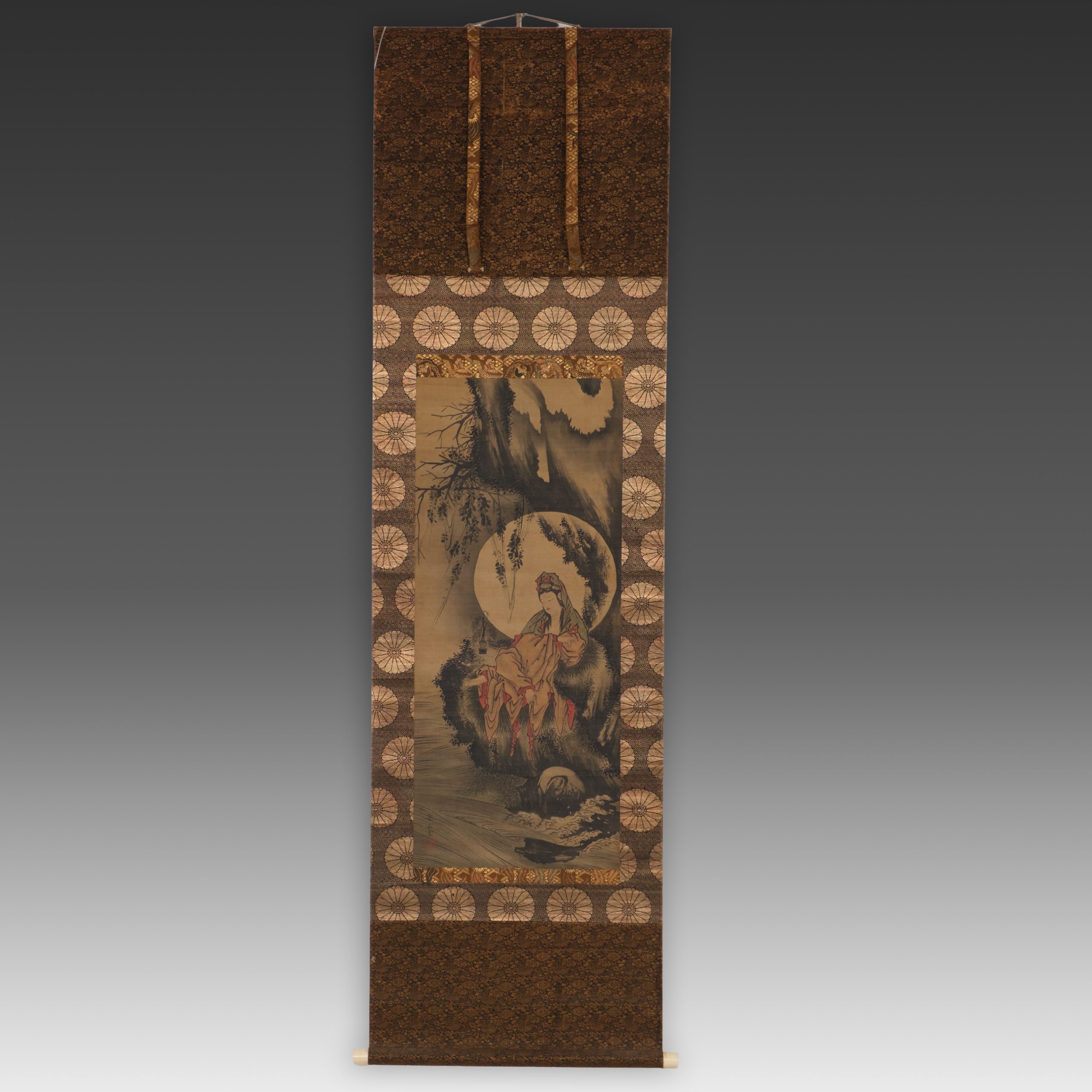 Hanging scroll of Willow Kannon