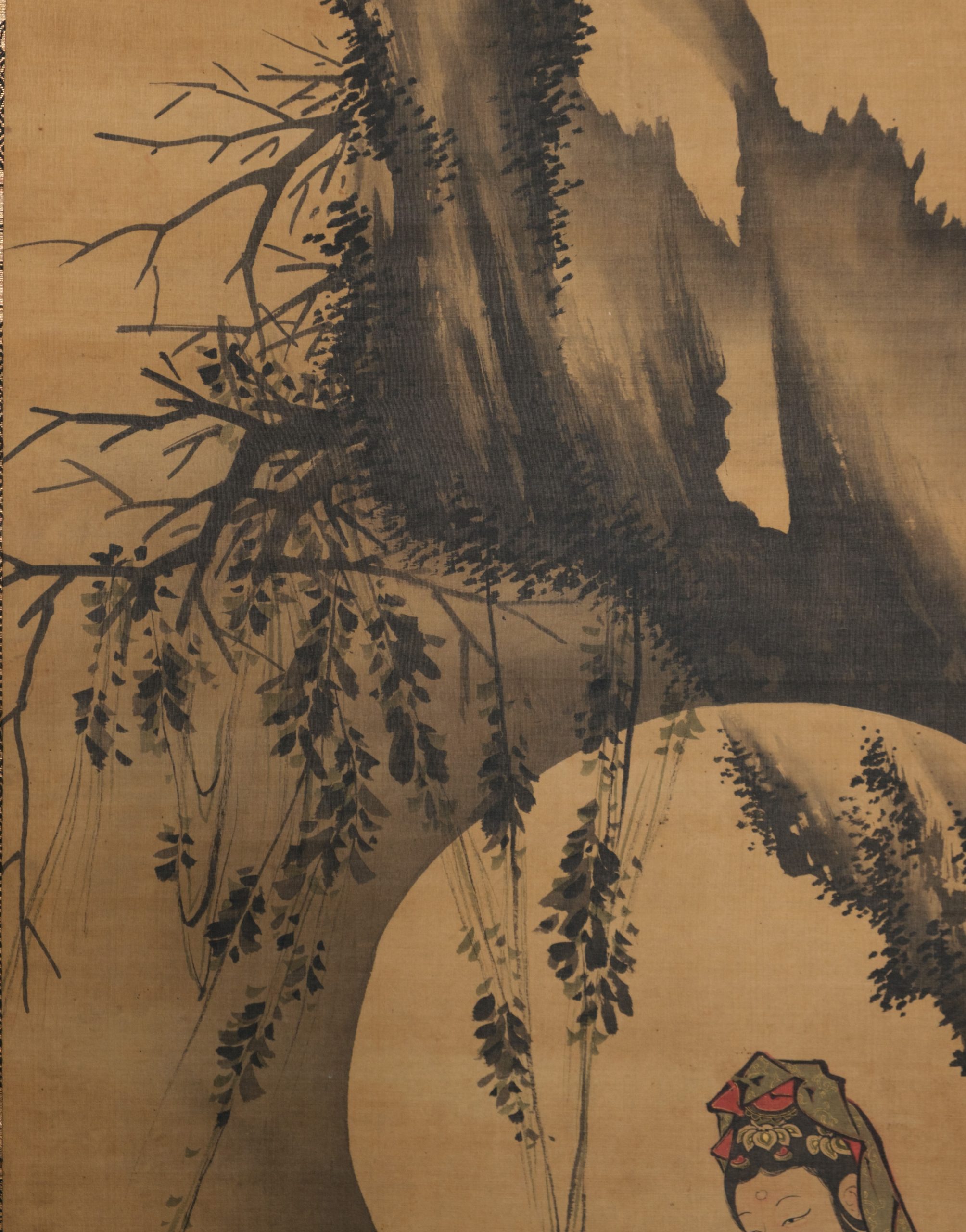 Hanging scroll of Willow Kannon - Image 3