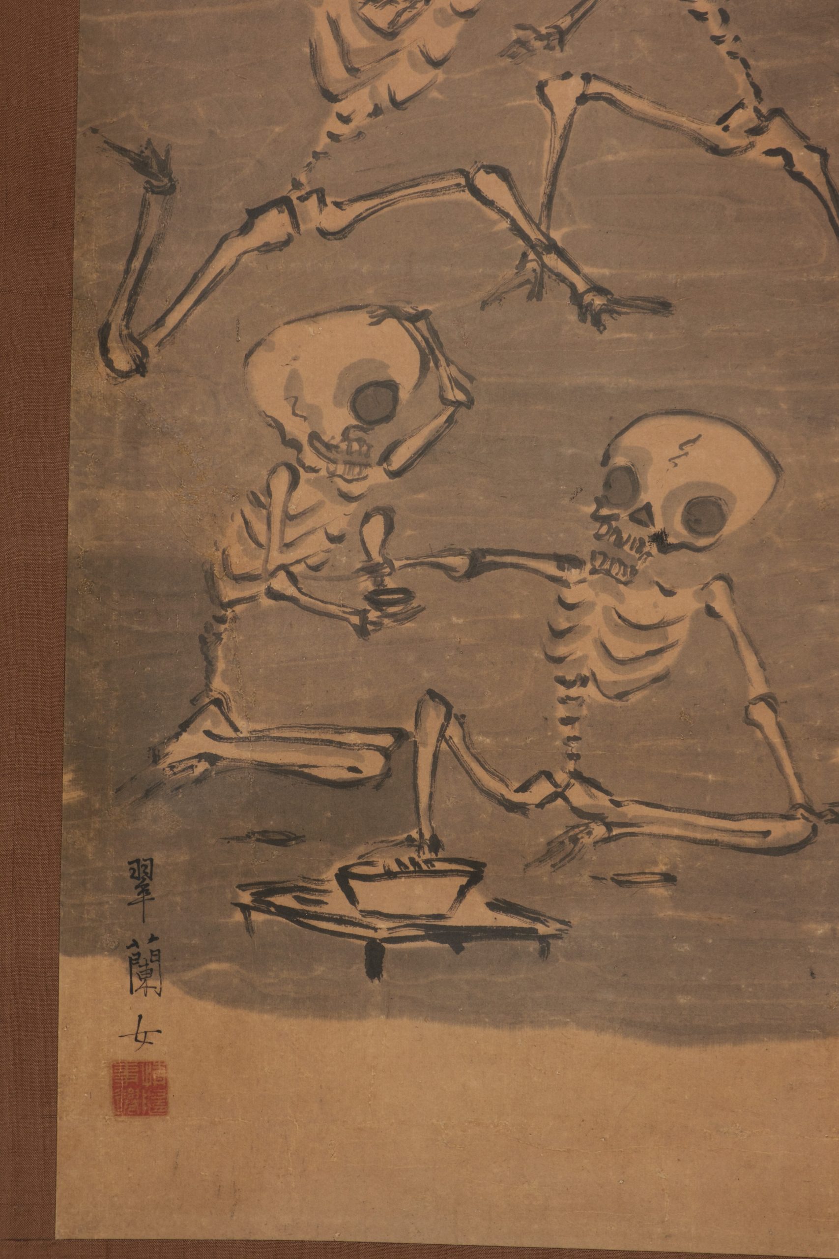 Kakejiku 掛け軸 (hanging scroll) by female artist - Image 6