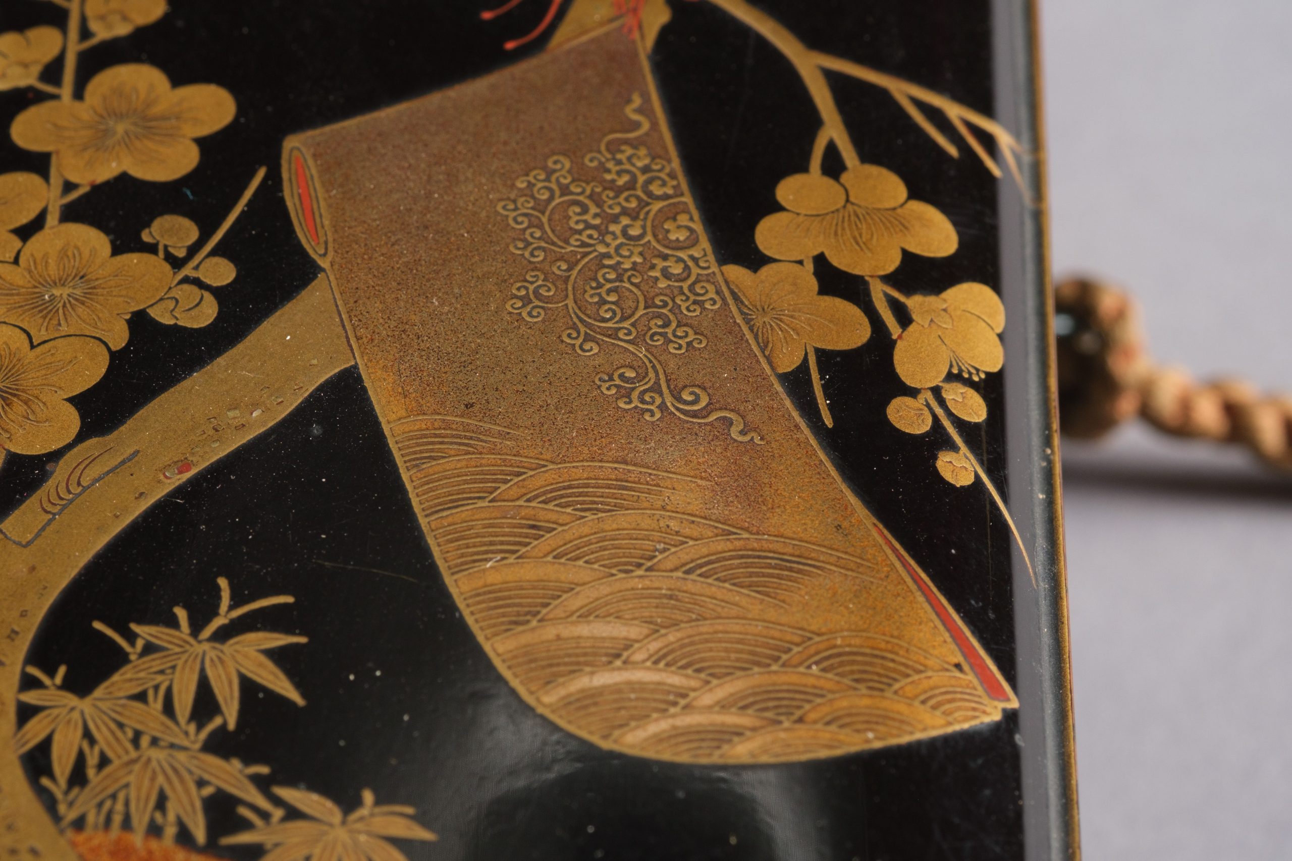 Lacquer fubako 文箱 (box for letters and papers) - Image 6